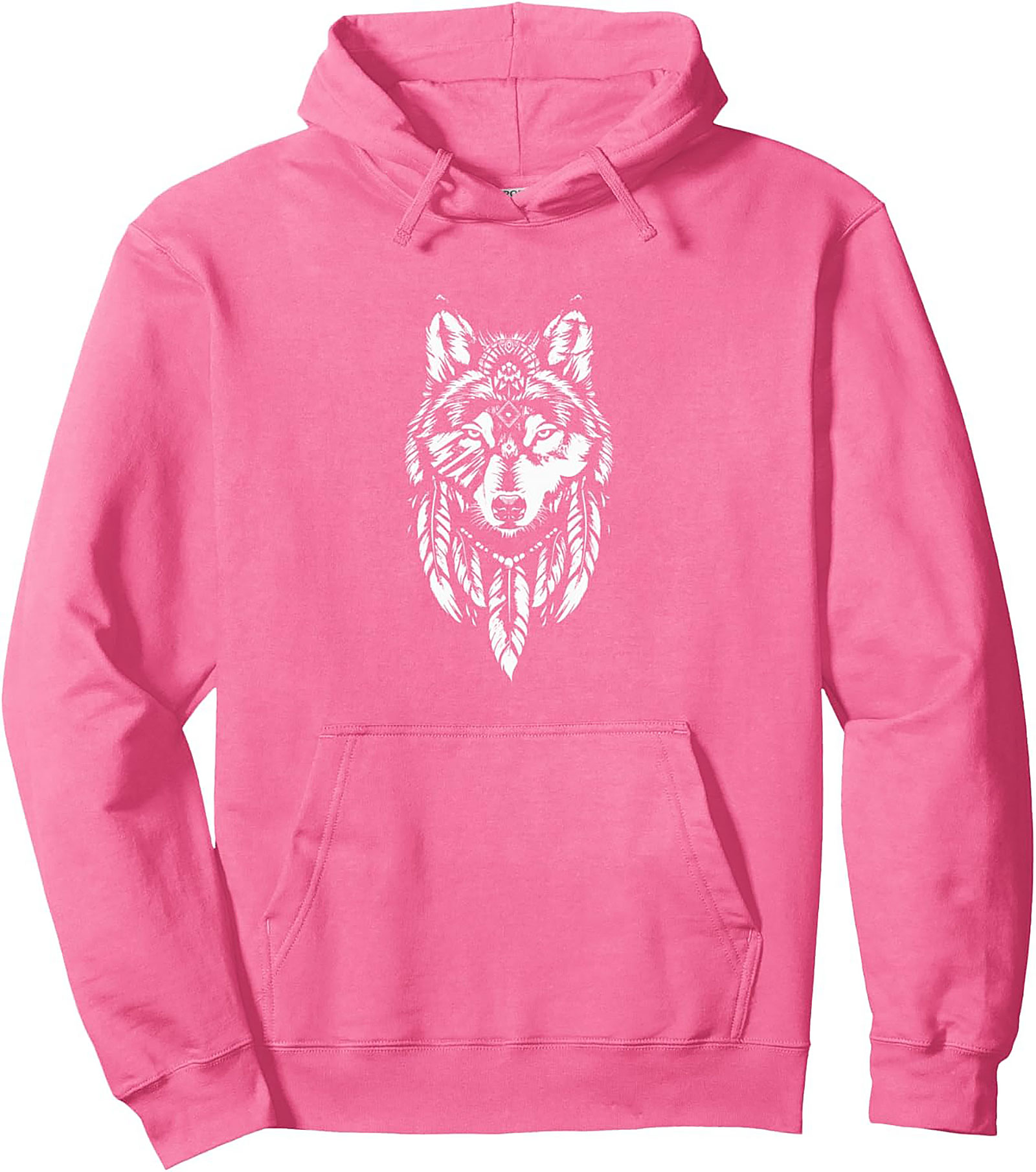 Spirit Wolf Graphic Hoodie ribal Alpha Pullover