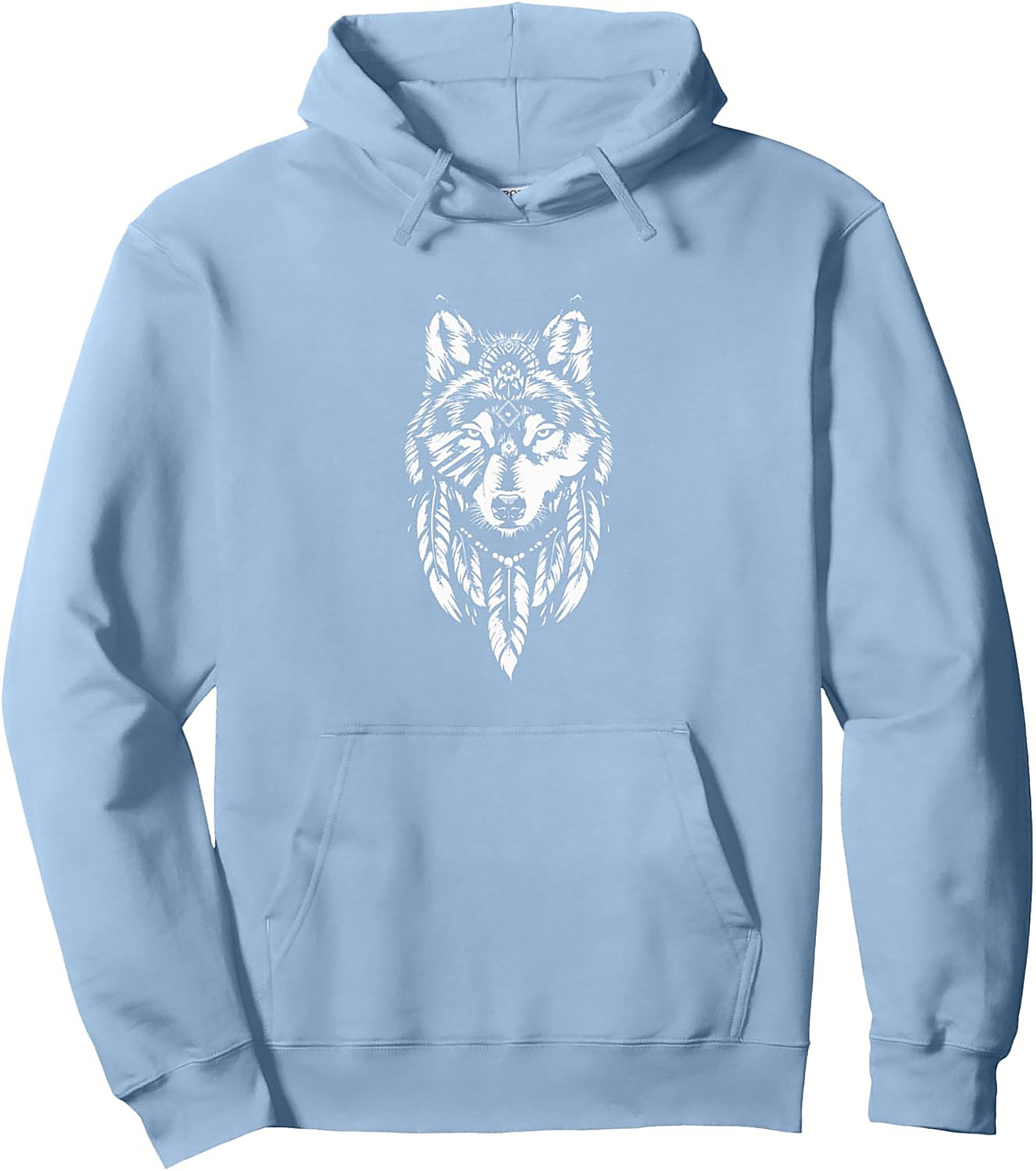 Spirit Wolf Graphic Hoodie ribal Alpha Pullover