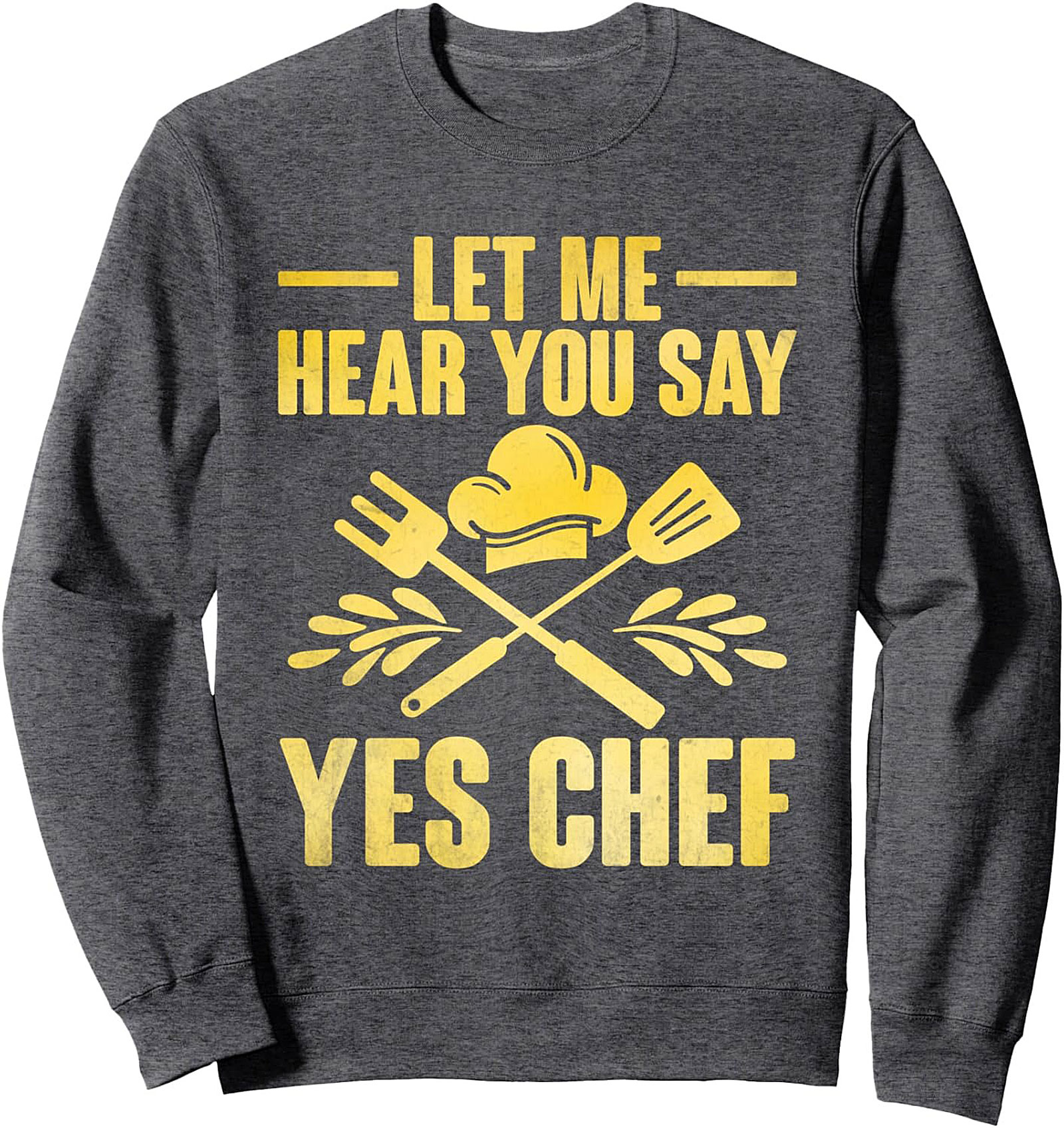 Yes Chef T-Shirt Funny Kitchen Humor Graphic Tee