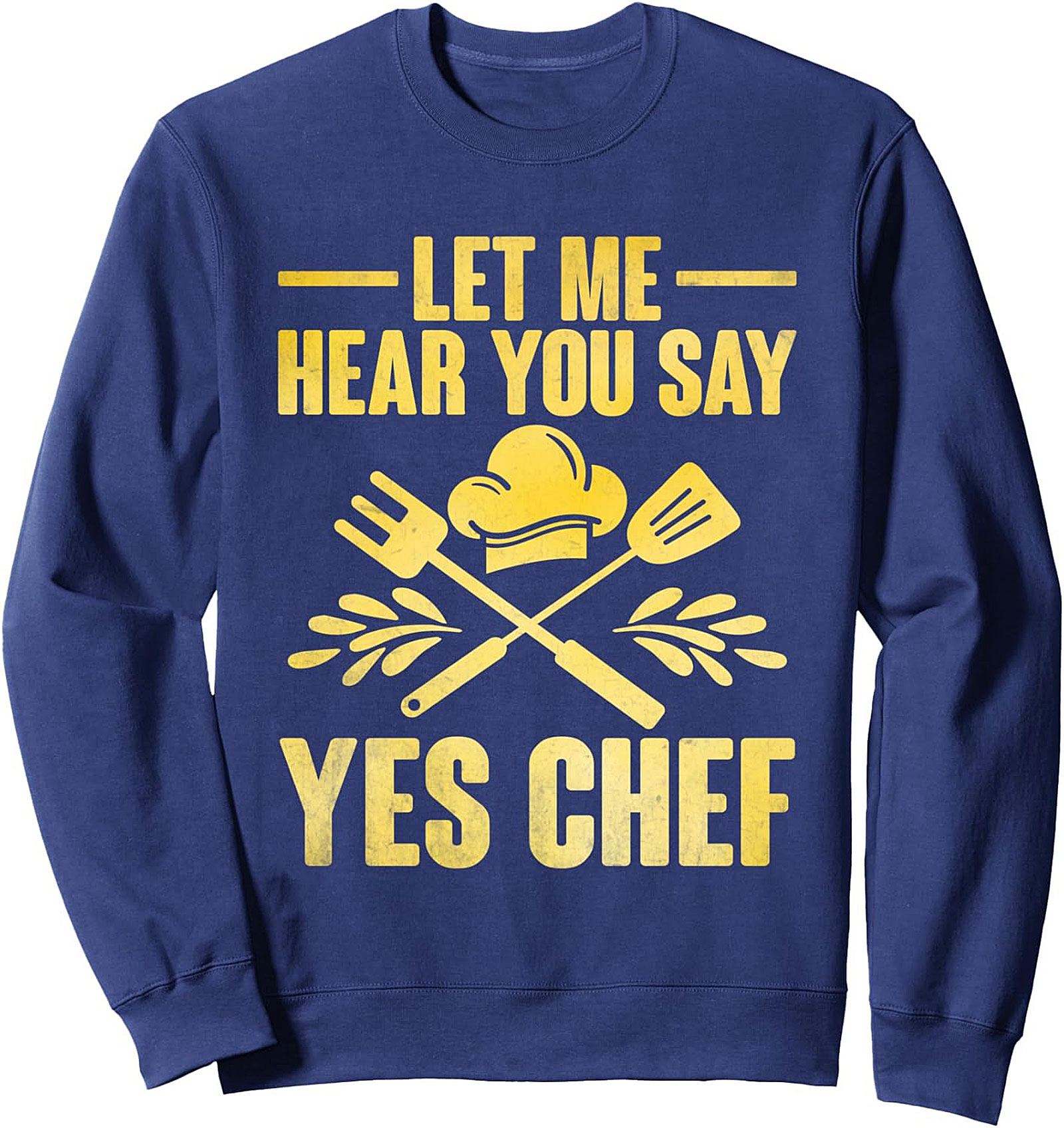 Yes Chef T-Shirt Funny Kitchen Humor Graphic Tee
