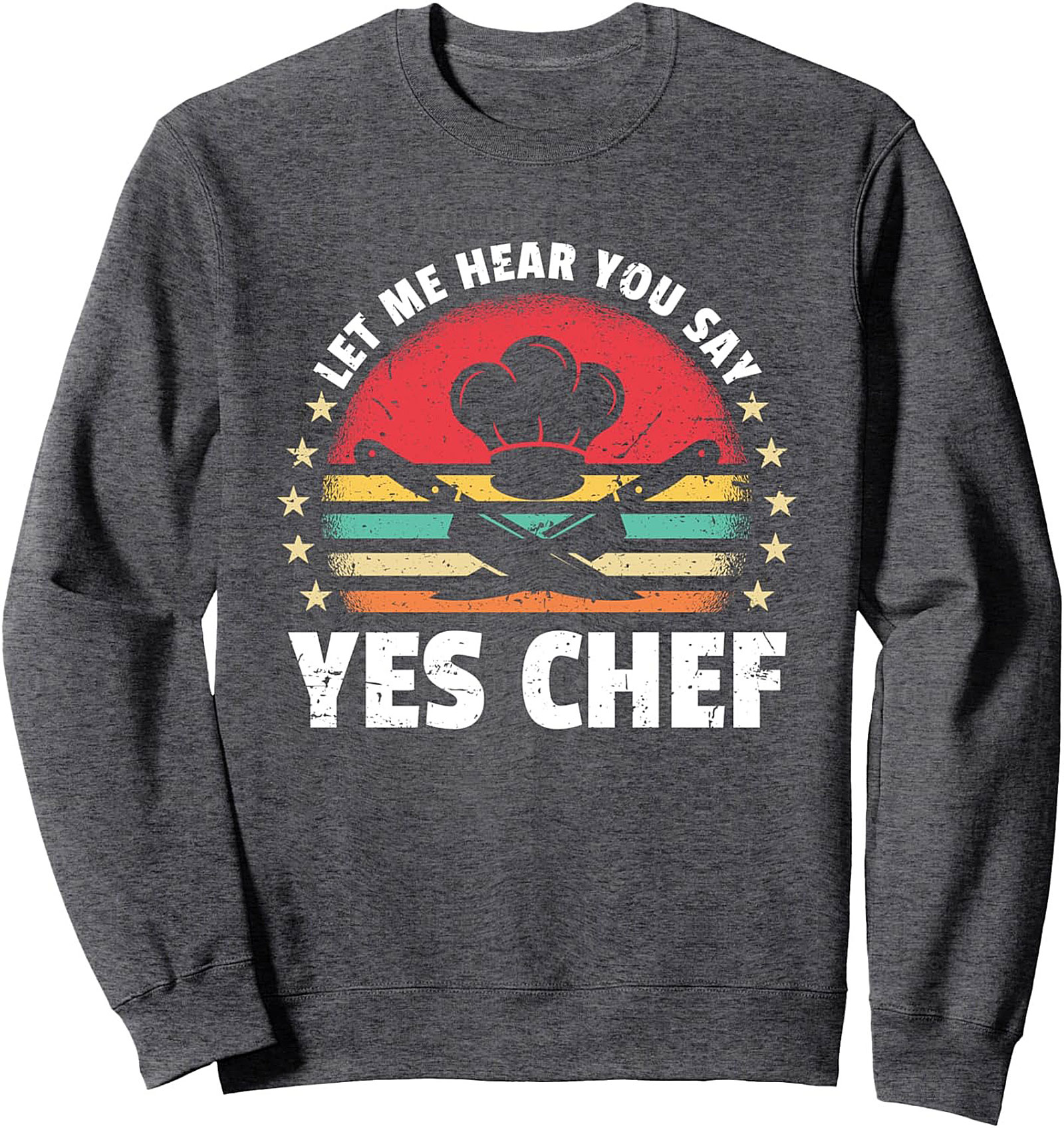 Yes Chef T-Shirt Funny Chef Gift Idea Retro Culinary Tee