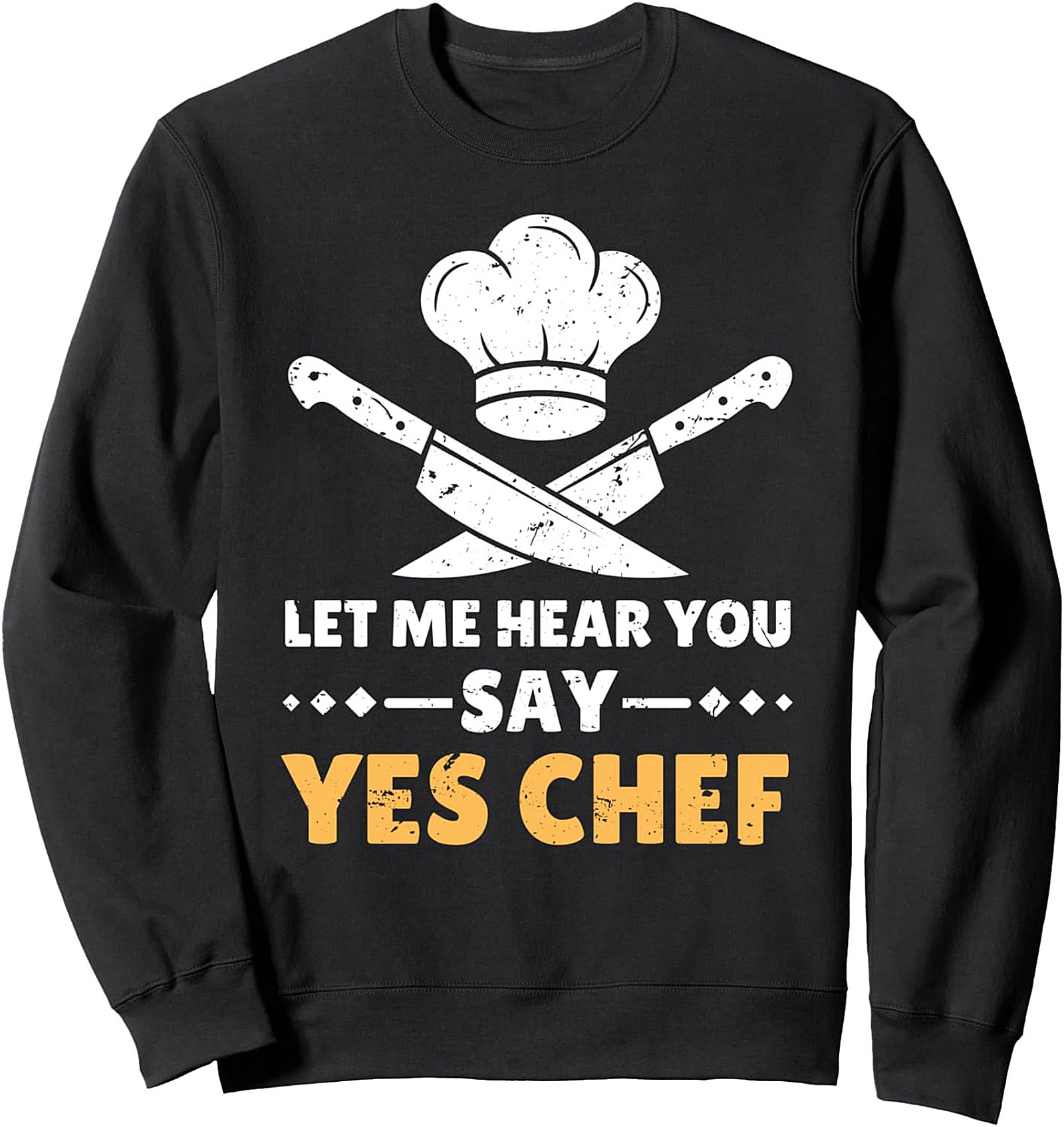 Funny Chef T-shirt Yes Chef Graphic Tee Kitchen Humor