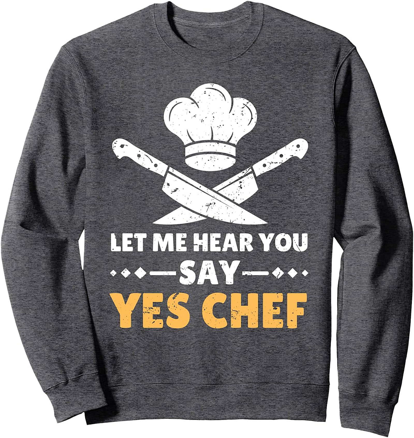 Funny Chef T-shirt Yes Chef Graphic Tee Kitchen Humor