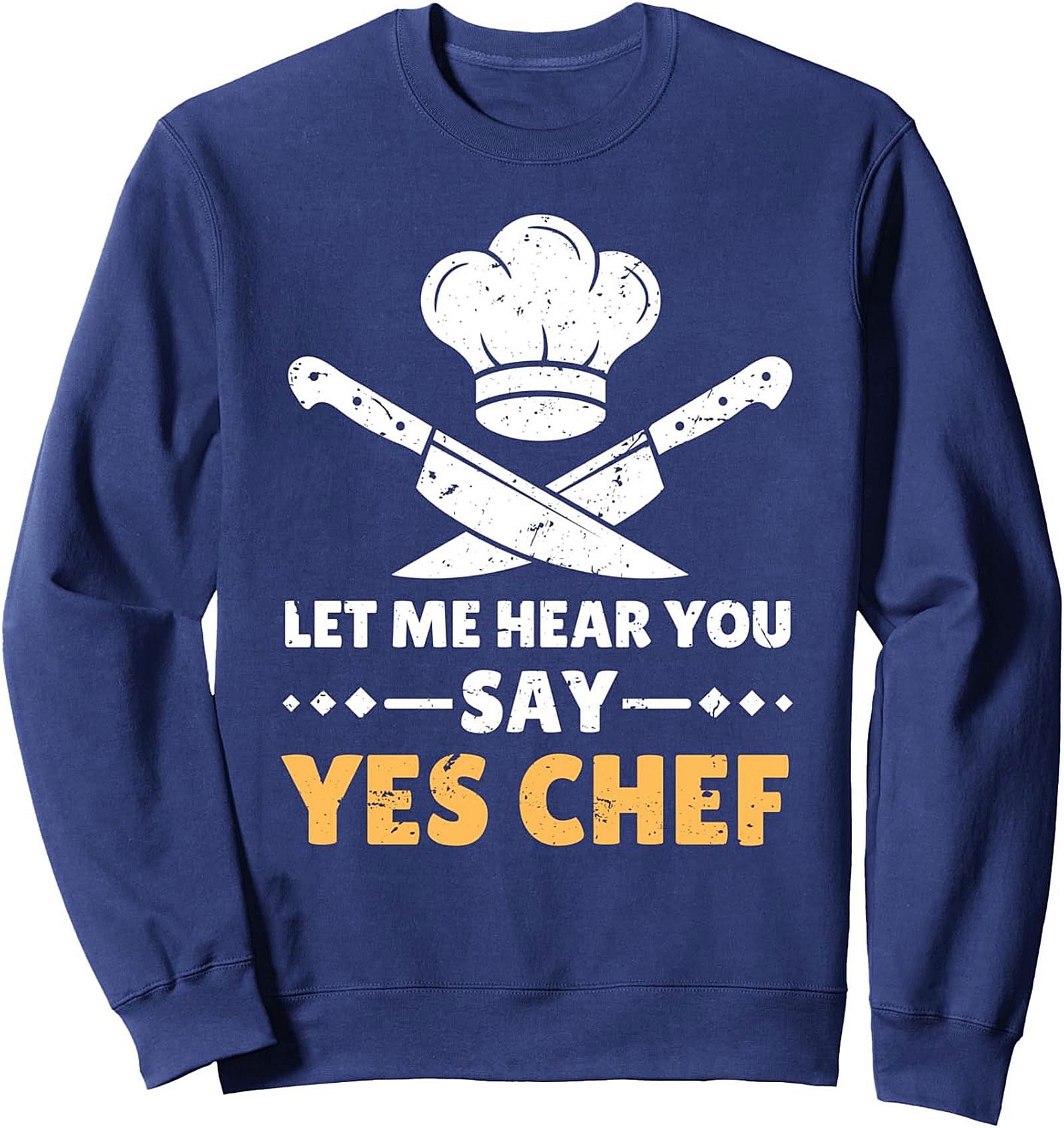 Funny Chef T-shirt Yes Chef Graphic Tee Kitchen Humor