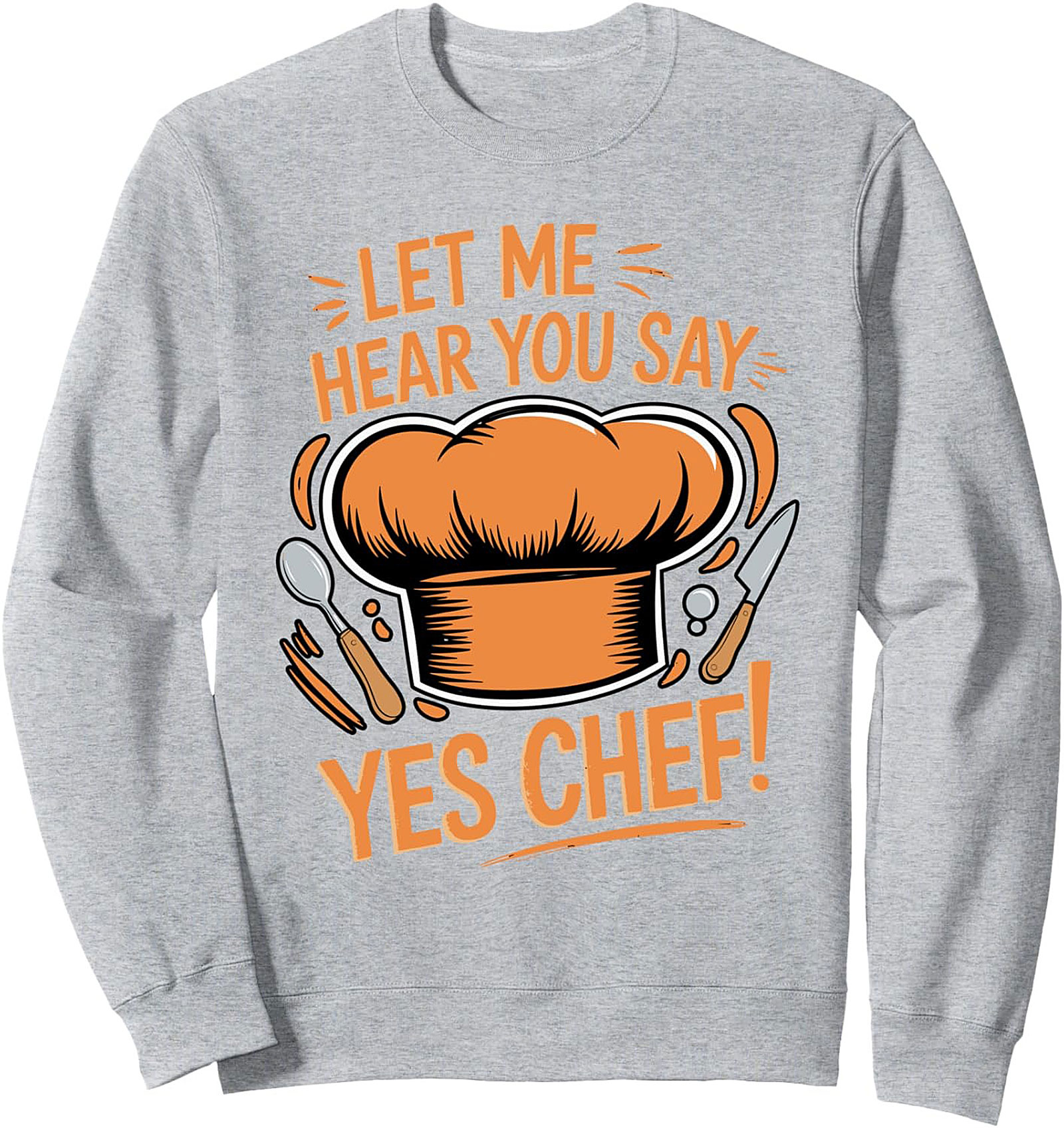 Funny Chef T-Shirt Yes Chef Graphic Tee Kitchen Humor