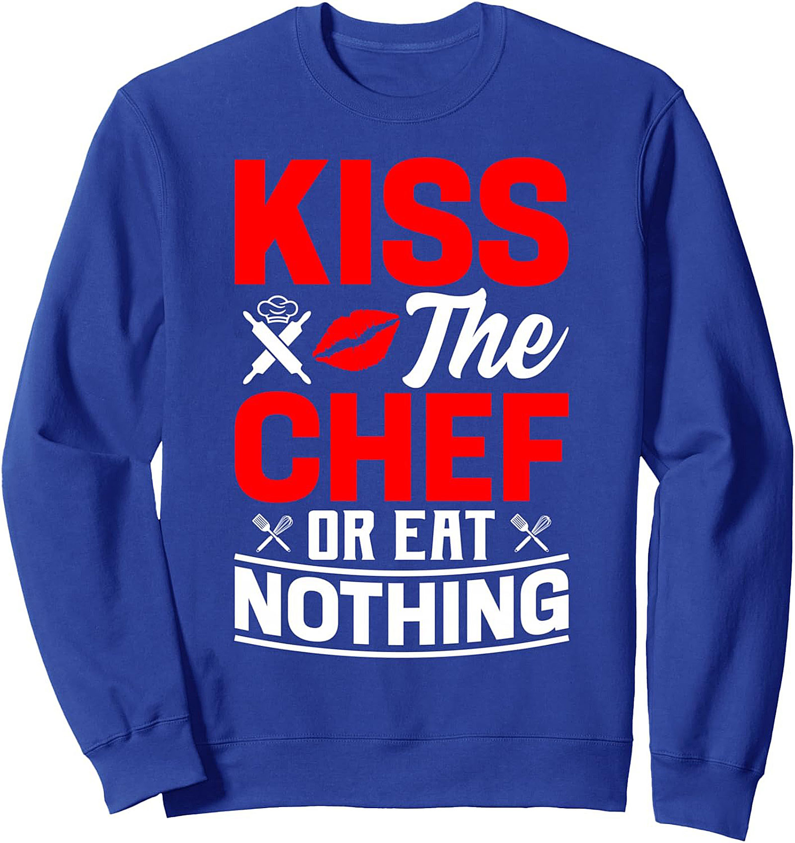 Funny Chef Graphic Tee Kiss The Chef Shirt Gift Idea