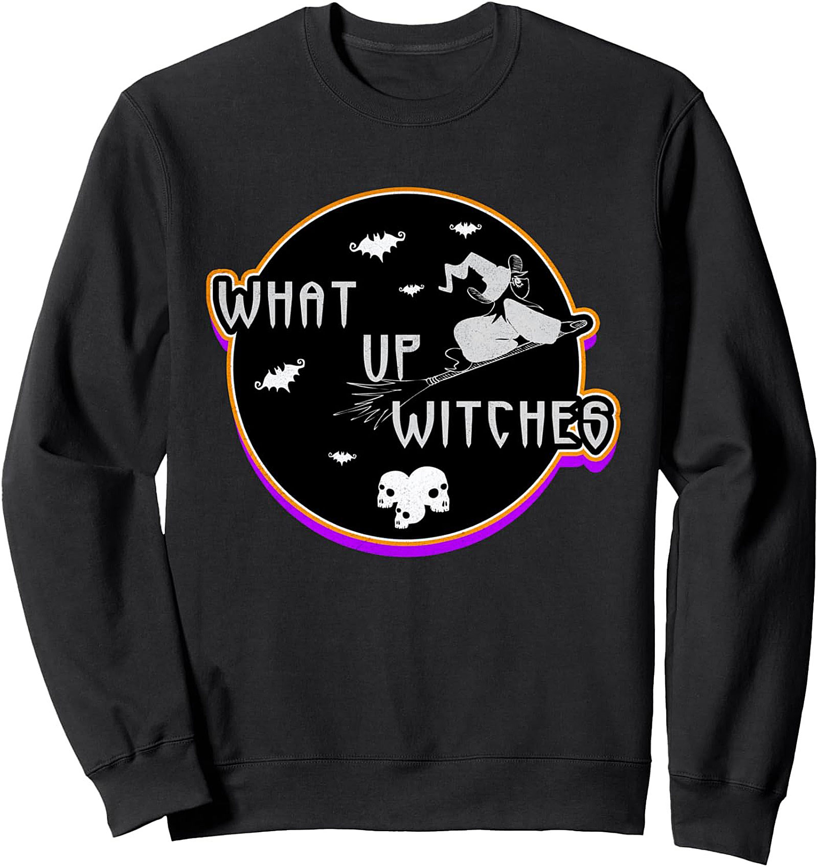 Funny Witch Crewneck Sweatshirt | Halloween Pullover Gift