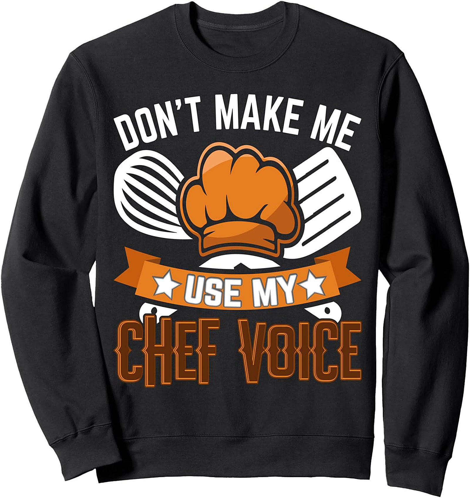 Funny Chef T-shirt  Don't Use My Chef Voice Tee