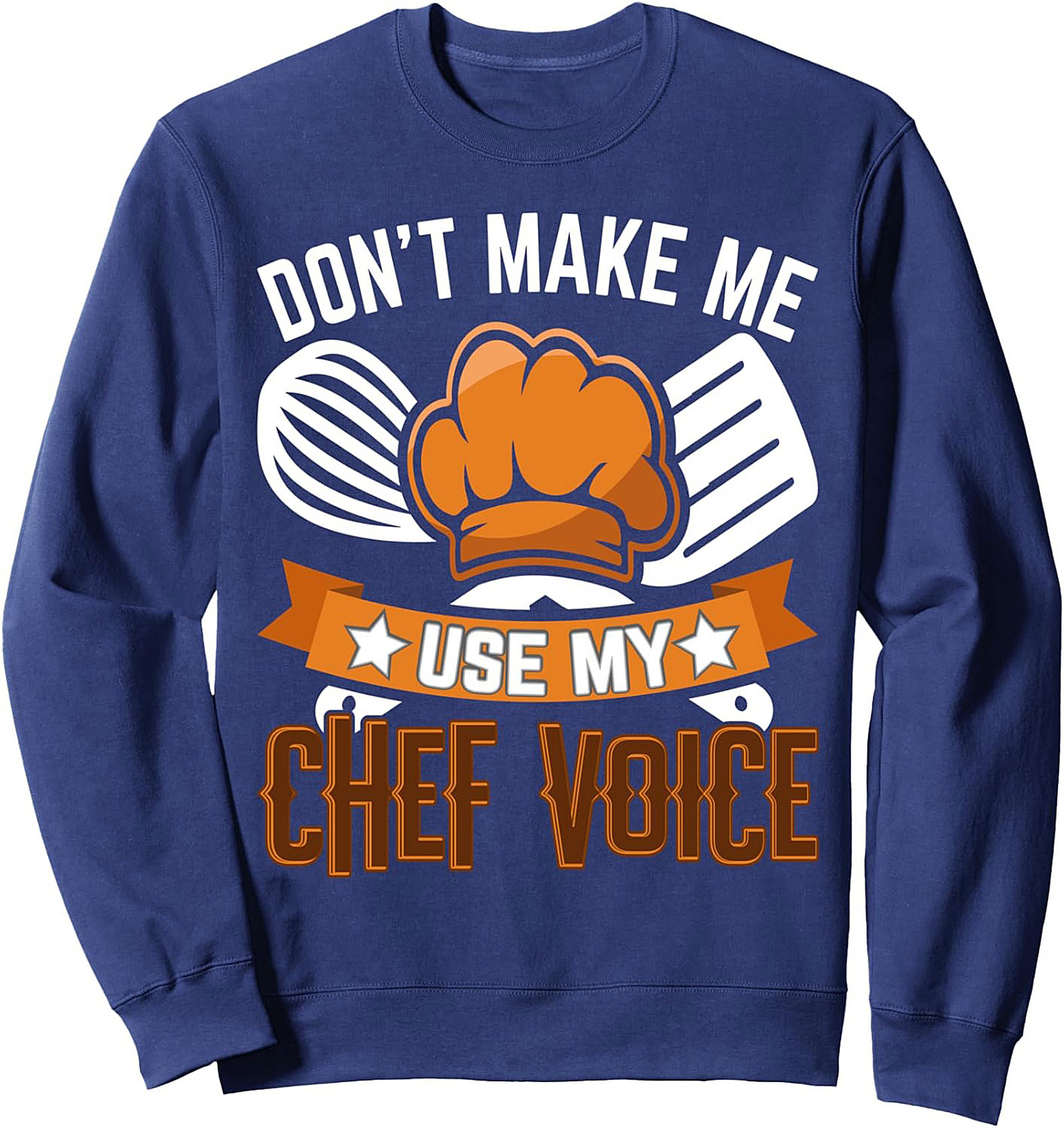 Funny Chef T-shirt  Don't Use My Chef Voice Tee