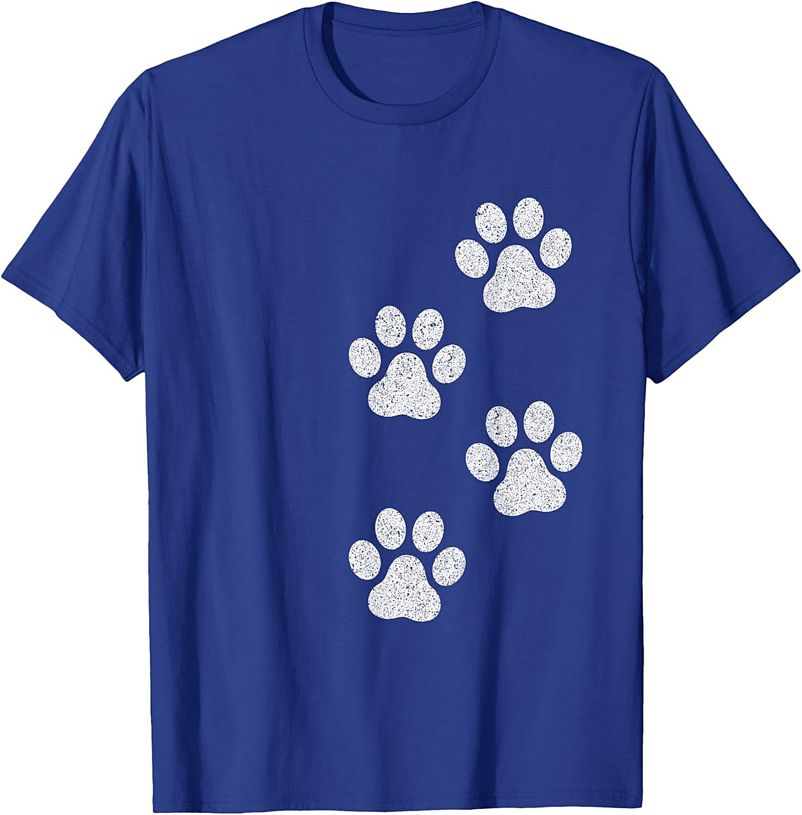 Vintage Dog Paw Print T-Shirt | Cute Pet Lover Graphic Tee