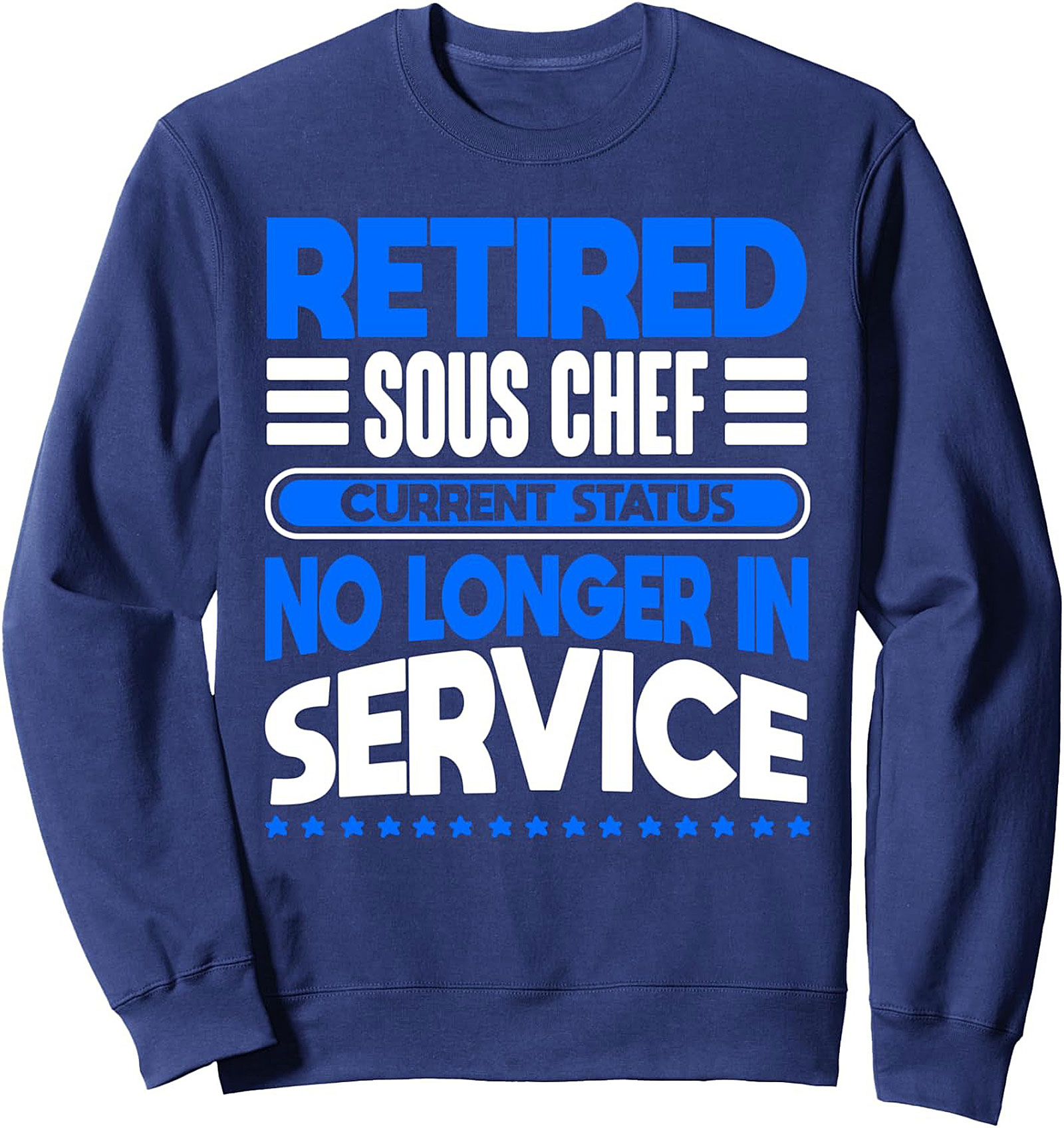 Retired Sous Chef T-shirt Funny Retirement Gift Idea