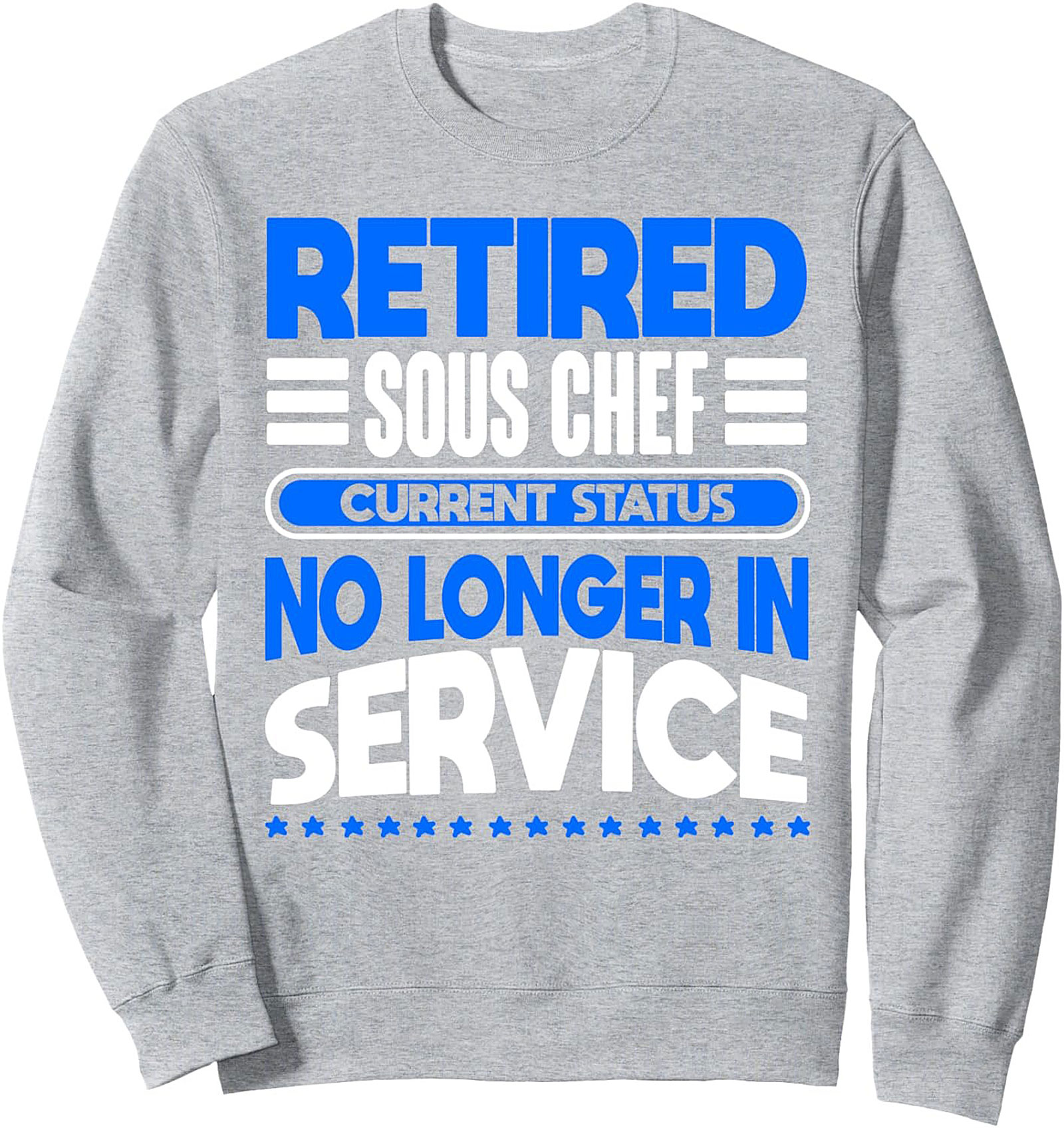 Retired Sous Chef T-shirt Funny Retirement Gift Idea