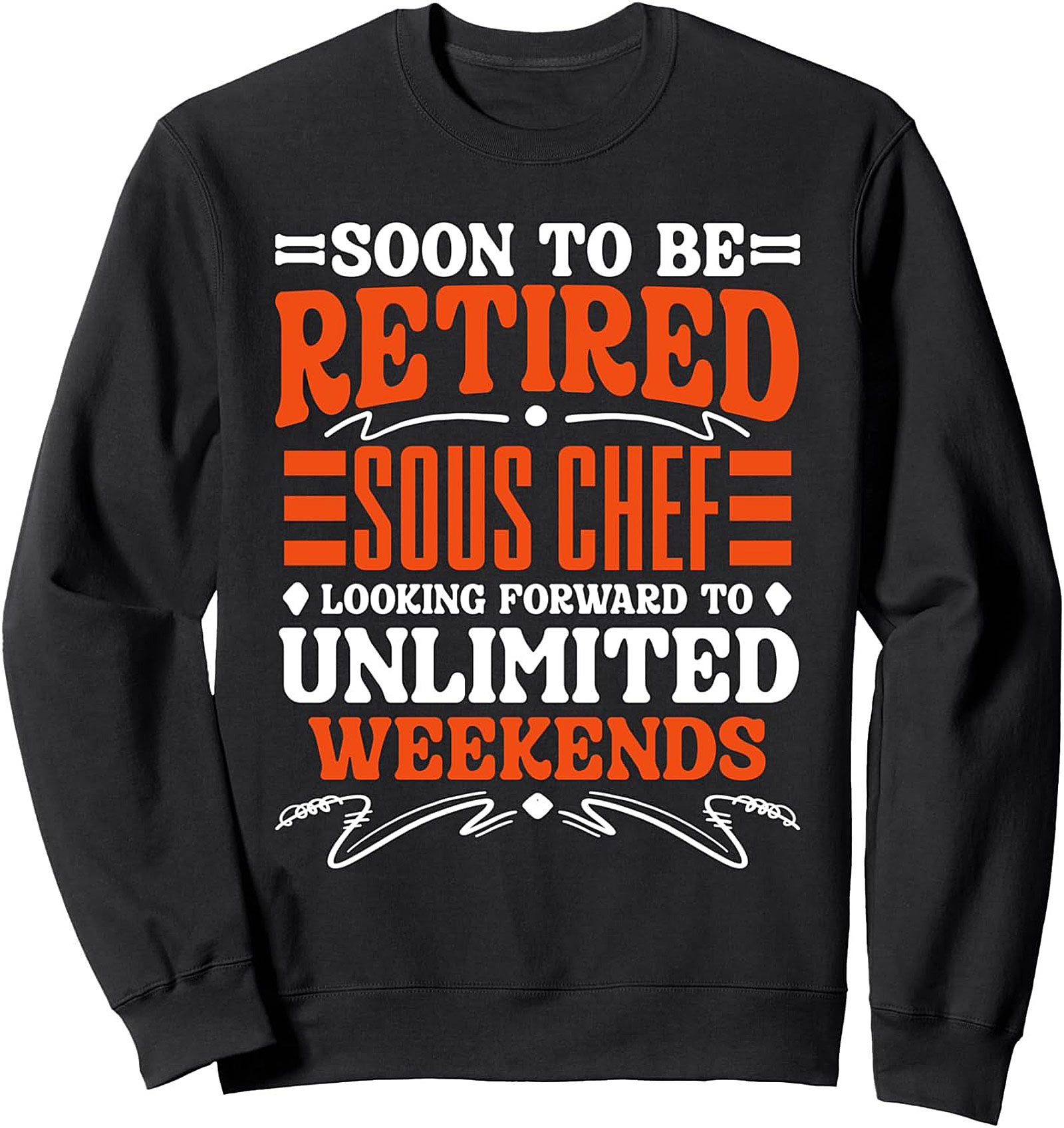 Retired Sous Chef T-shirt Funny Retirement Gift Tee
