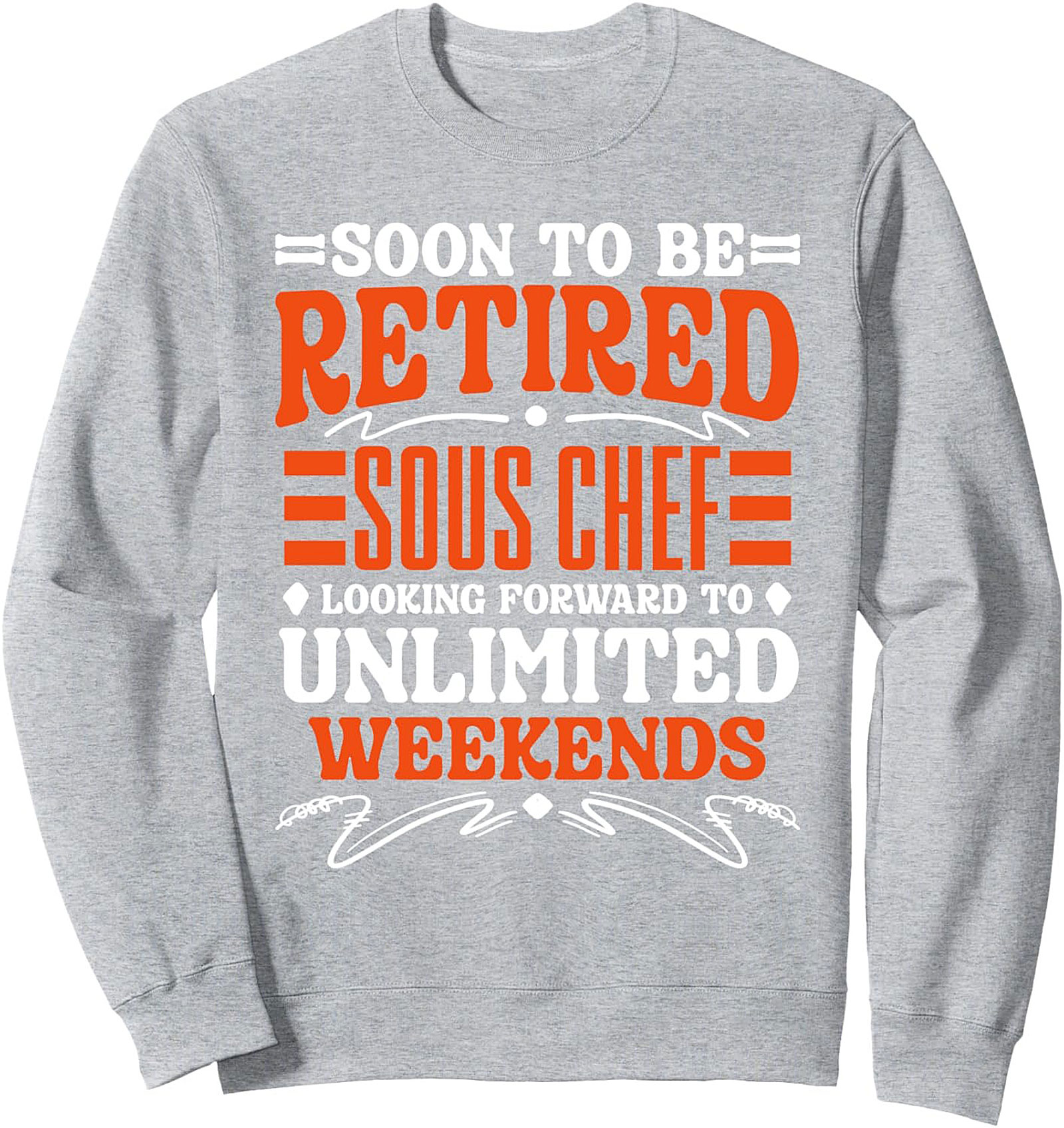 Retired Sous Chef T-shirt Funny Retirement Gift Tee