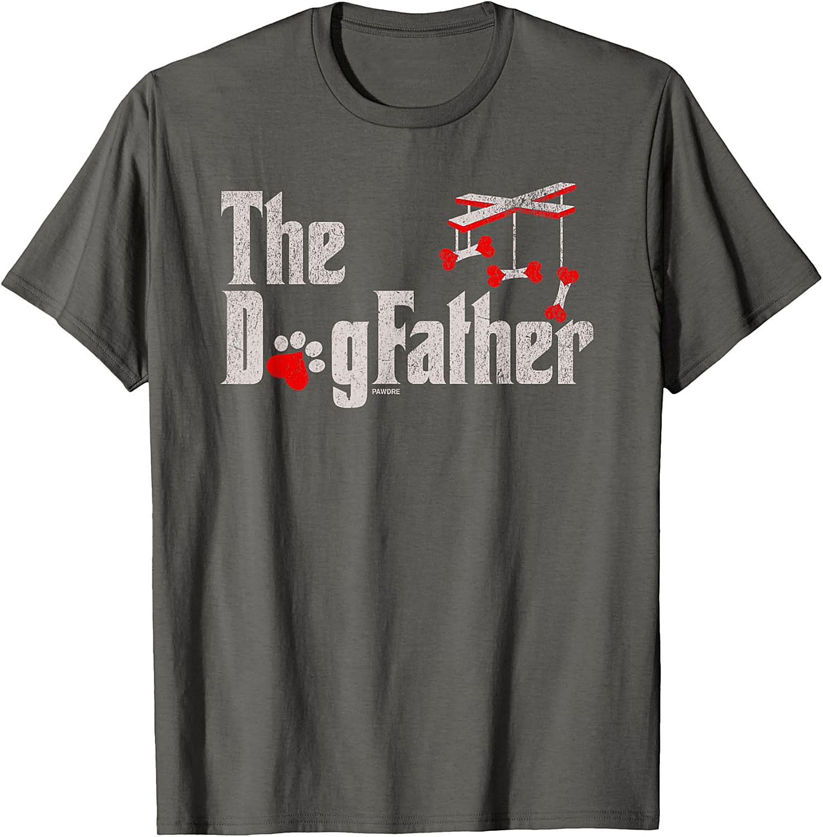 The Dog Father Funny Dog Dad Graphic Tee