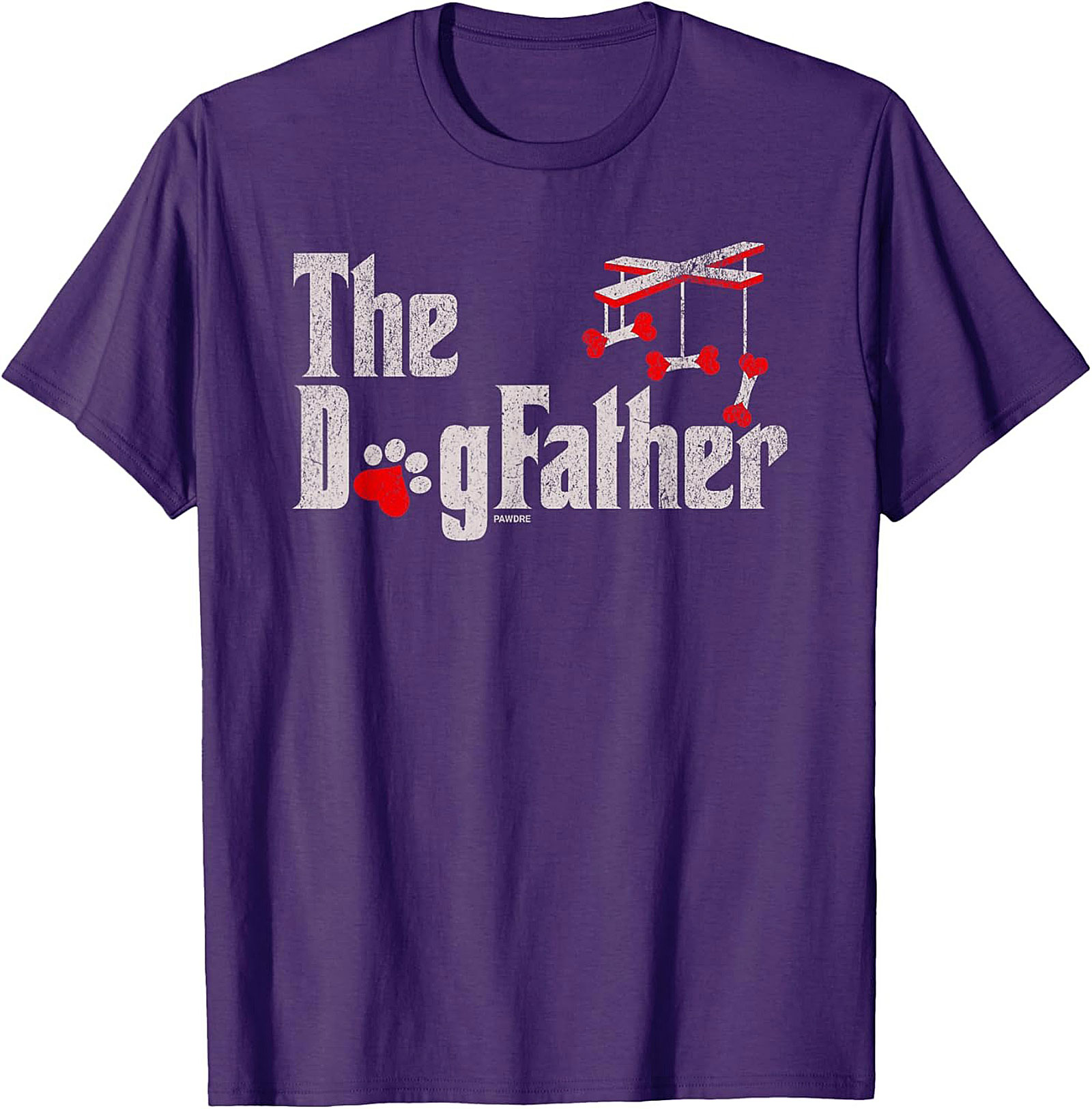 The Dog Father Funny Dog Dad Graphic Tee