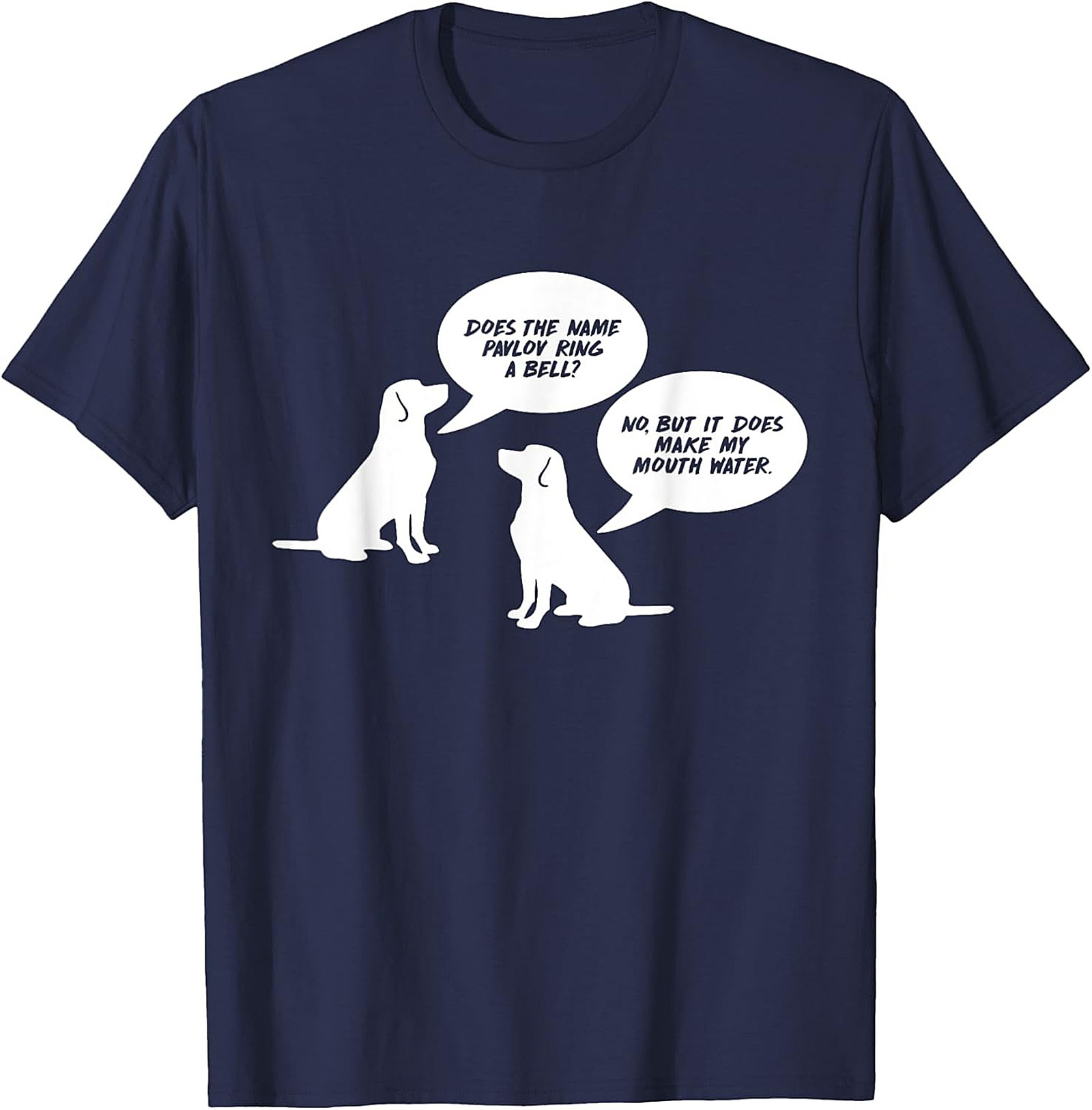 The Classic Pavlov Dog Graphic Tee – Psychology Humor Unisex Shirt