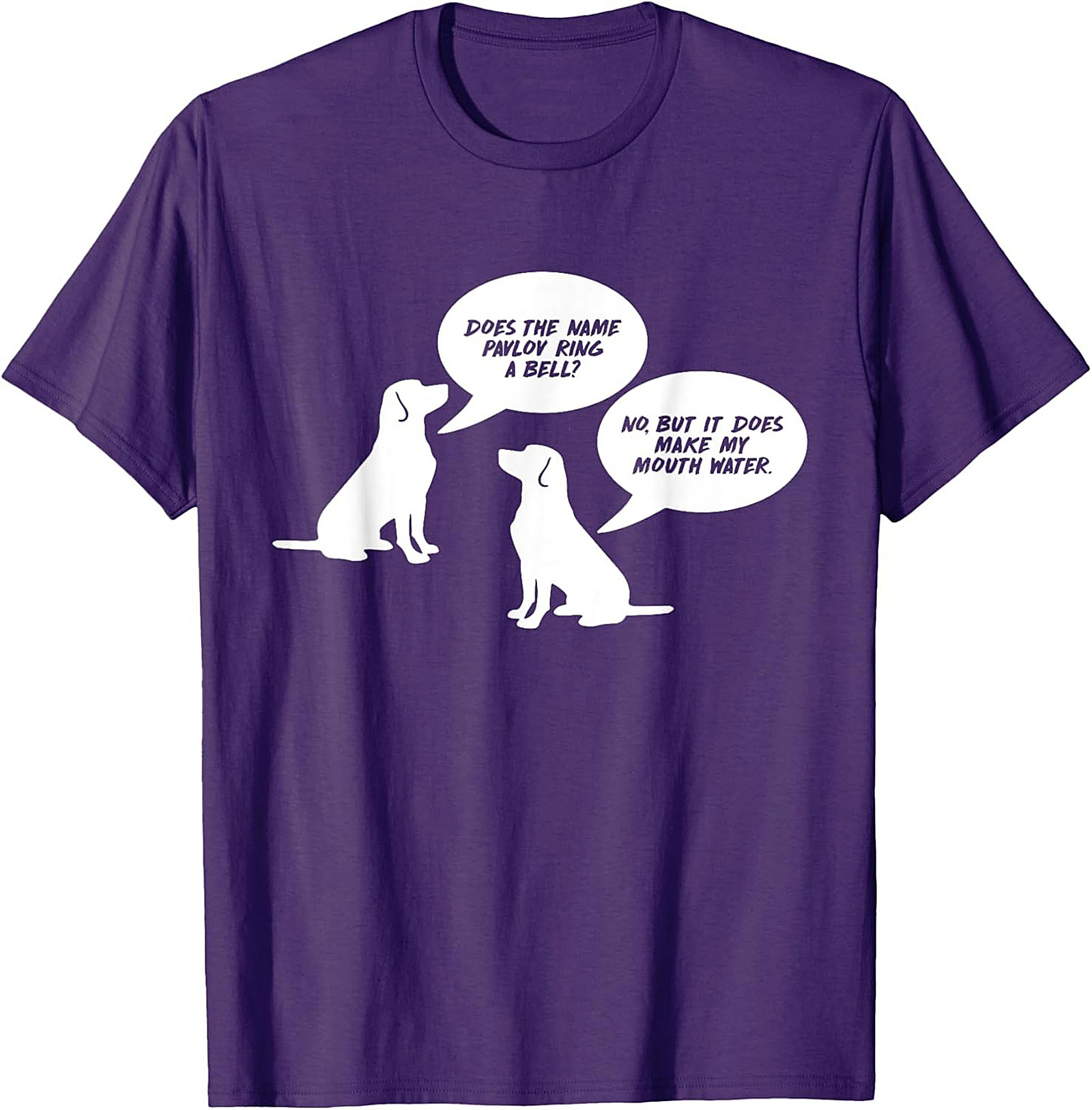 The Classic Pavlov Dog Graphic Tee – Psychology Humor Unisex Shirt