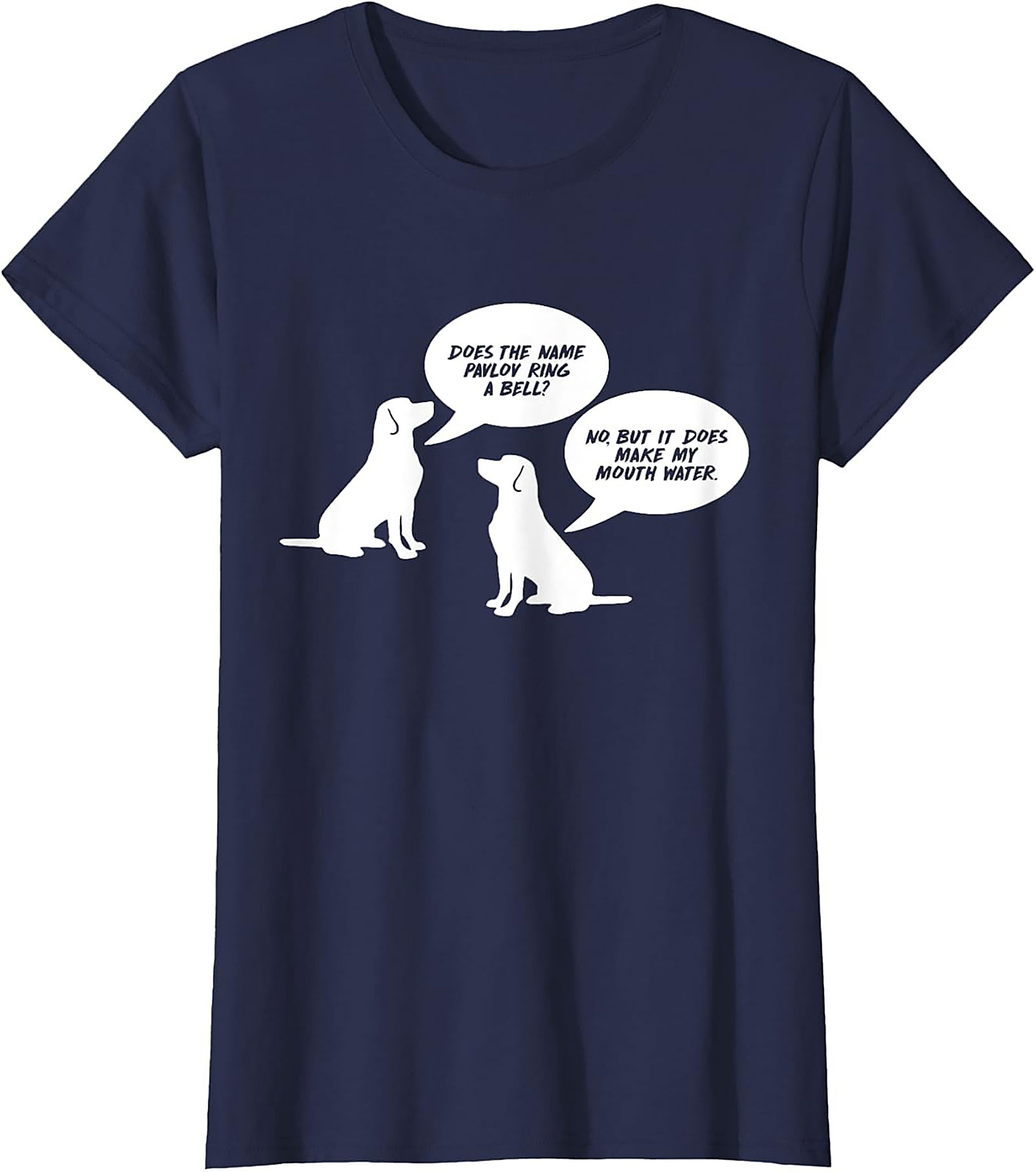 The Classic Pavlov Dog Graphic Tee – Psychology Humor Unisex Shirt
