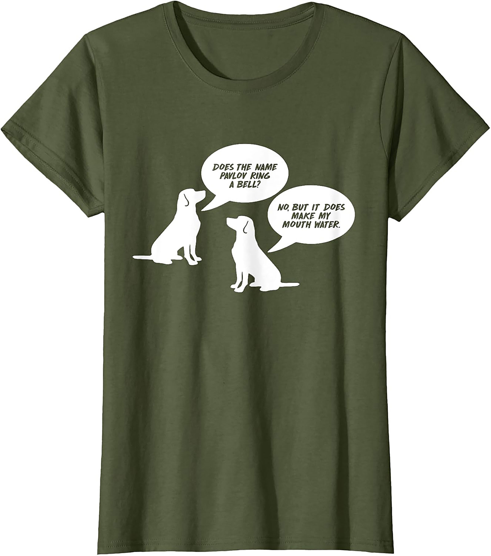 The Classic Pavlov Dog Graphic Tee – Psychology Humor Unisex Shirt