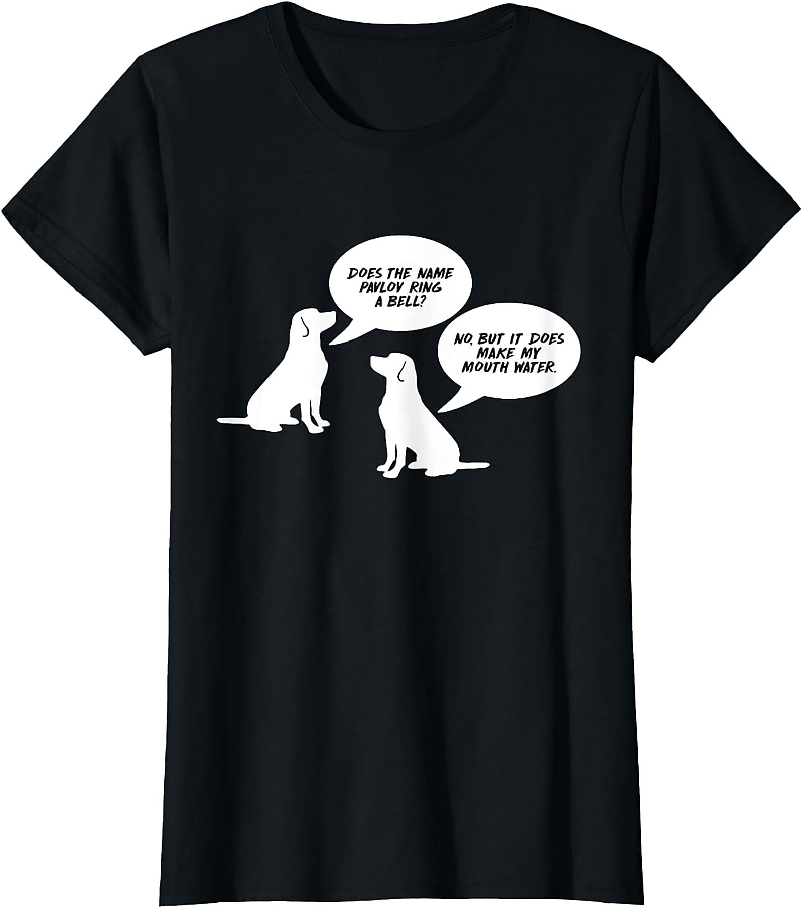 The Classic Pavlov Dog Graphic Tee – Psychology Humor Unisex Shirt