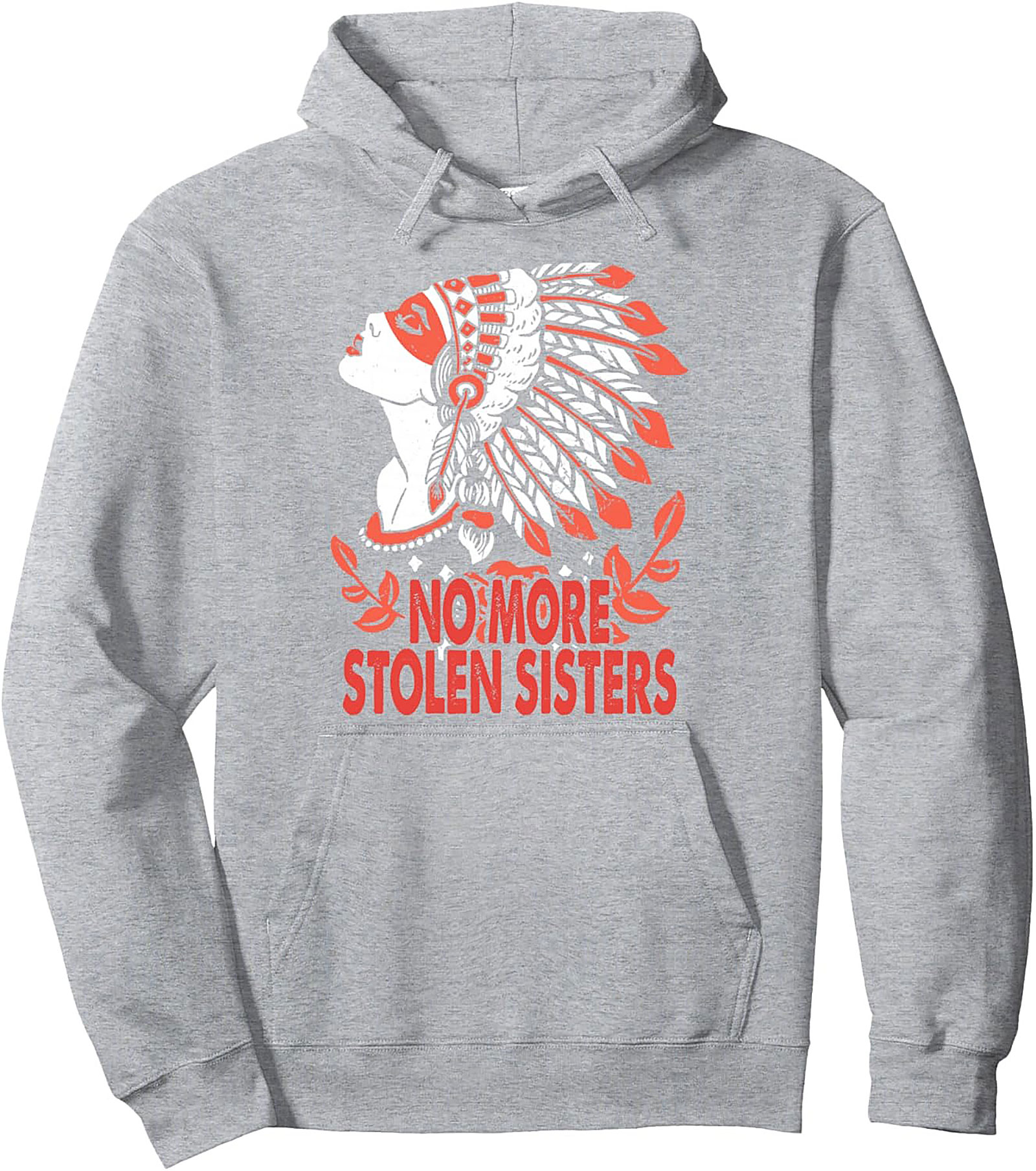 MMIW Stolen Sisters Graphic Hoodie Indigenous Rights Pullover