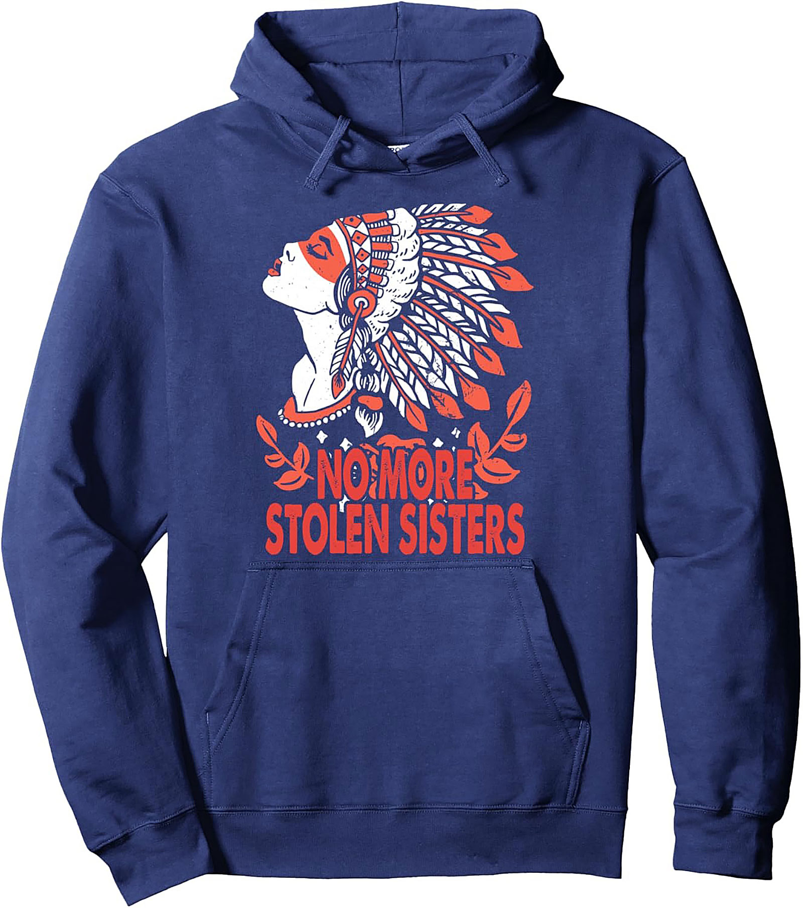 MMIW Stolen Sisters Graphic Hoodie Indigenous Rights Pullover