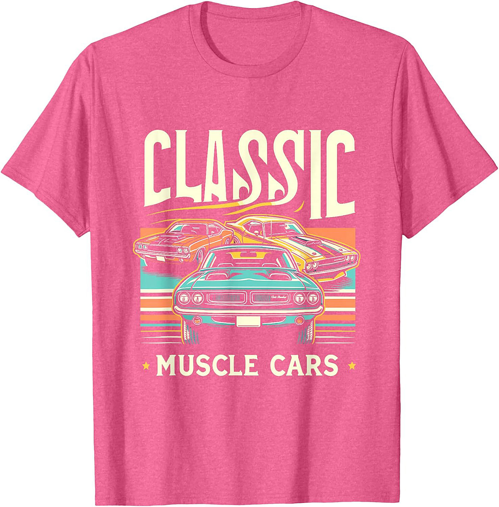 Classic Muscle Car T-shirt Vintage Car Enthusiast Gift