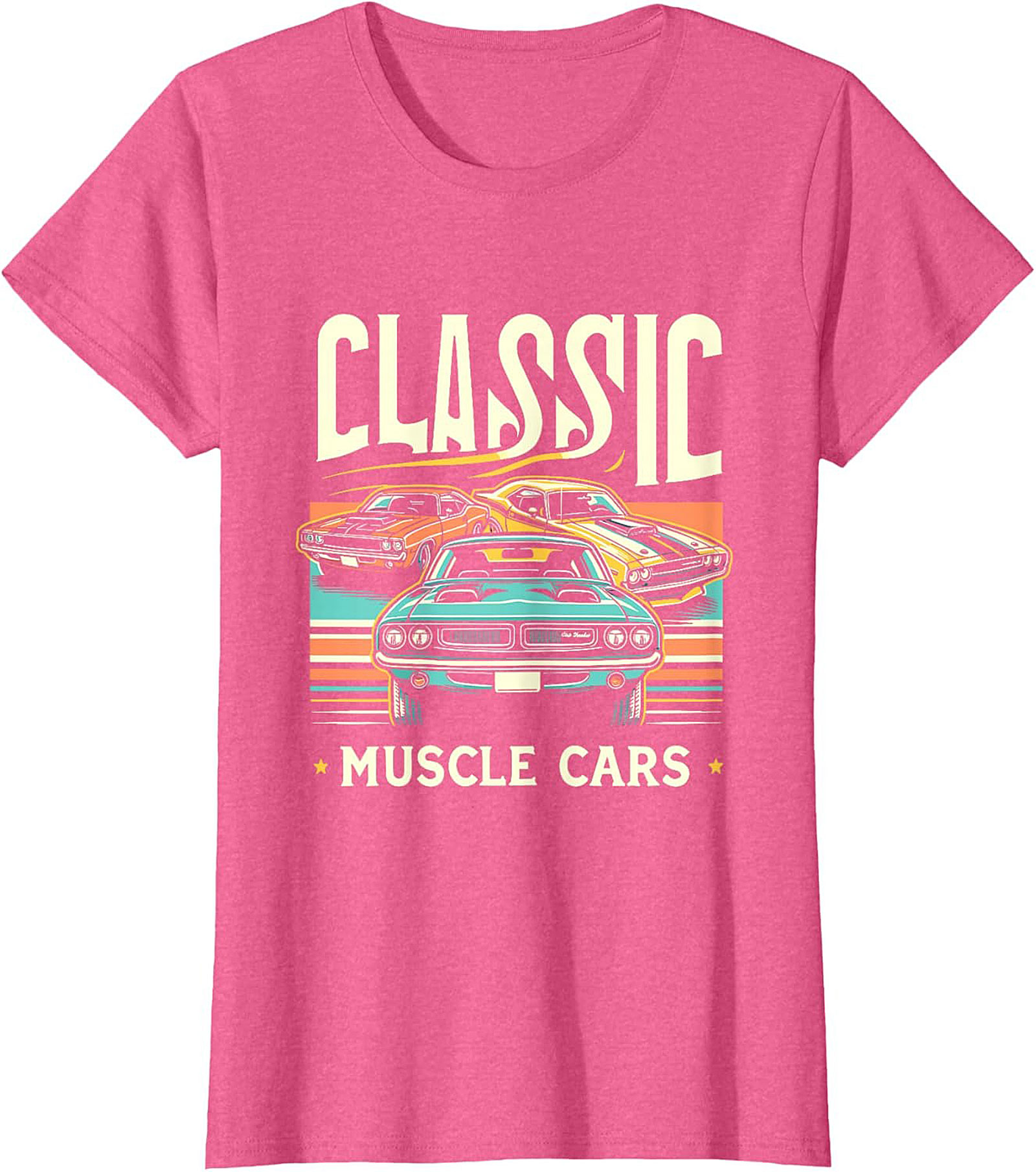 Classic Muscle Car T-shirt Vintage Car Enthusiast Gift