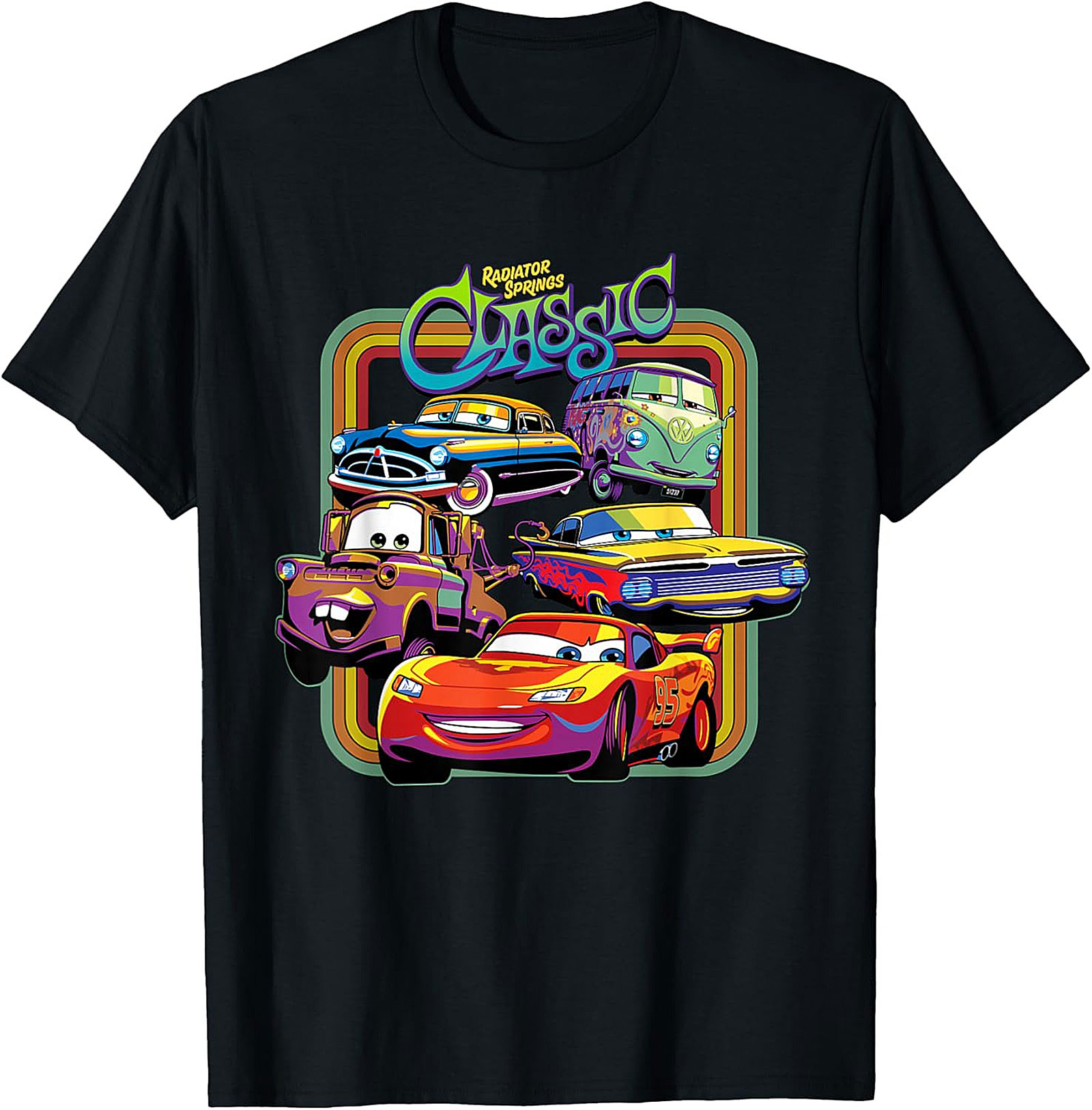 Radiator Springs Classic Graphic Tee Cars Shirt