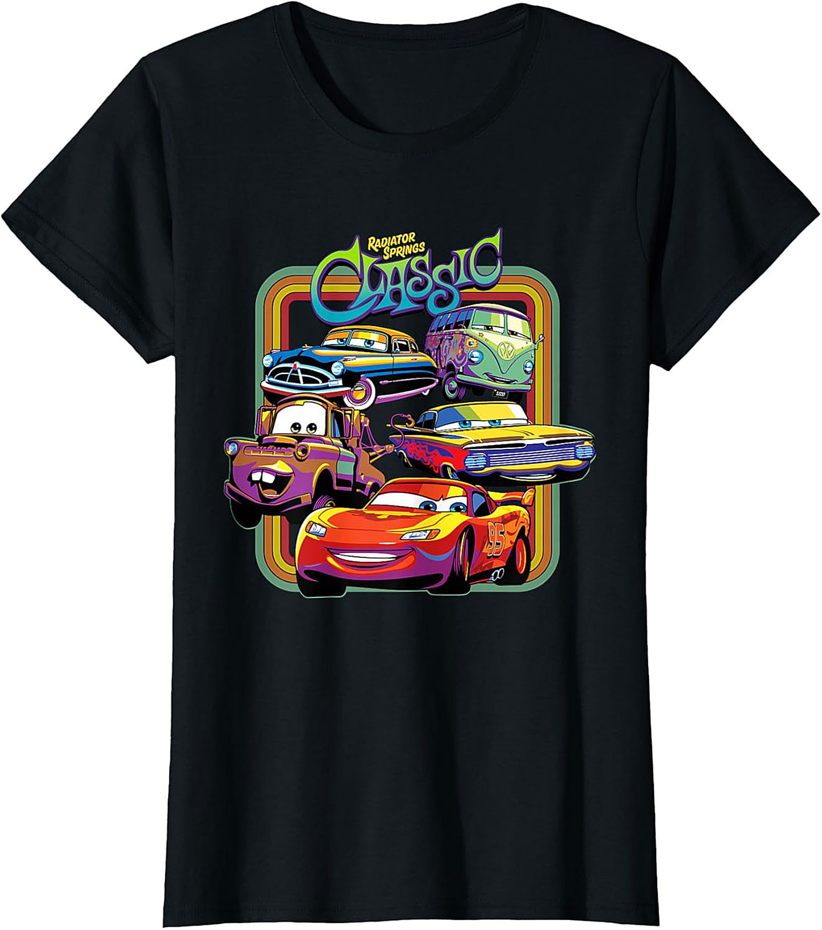 Radiator Springs Classic Graphic Tee Cars Shirt