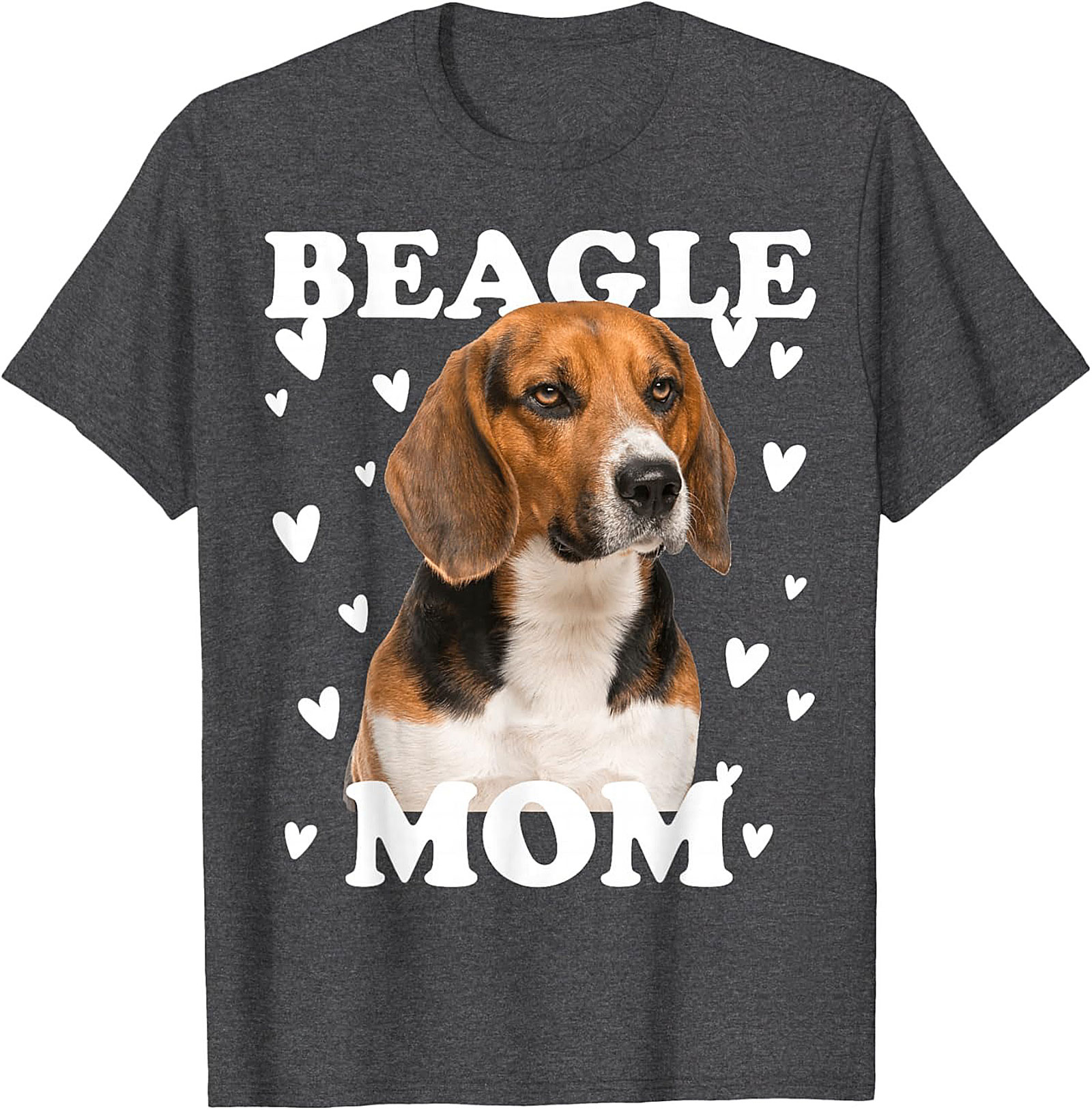 Beagle Mom T-shirt – Cute Dog Lover Graphic Tee 