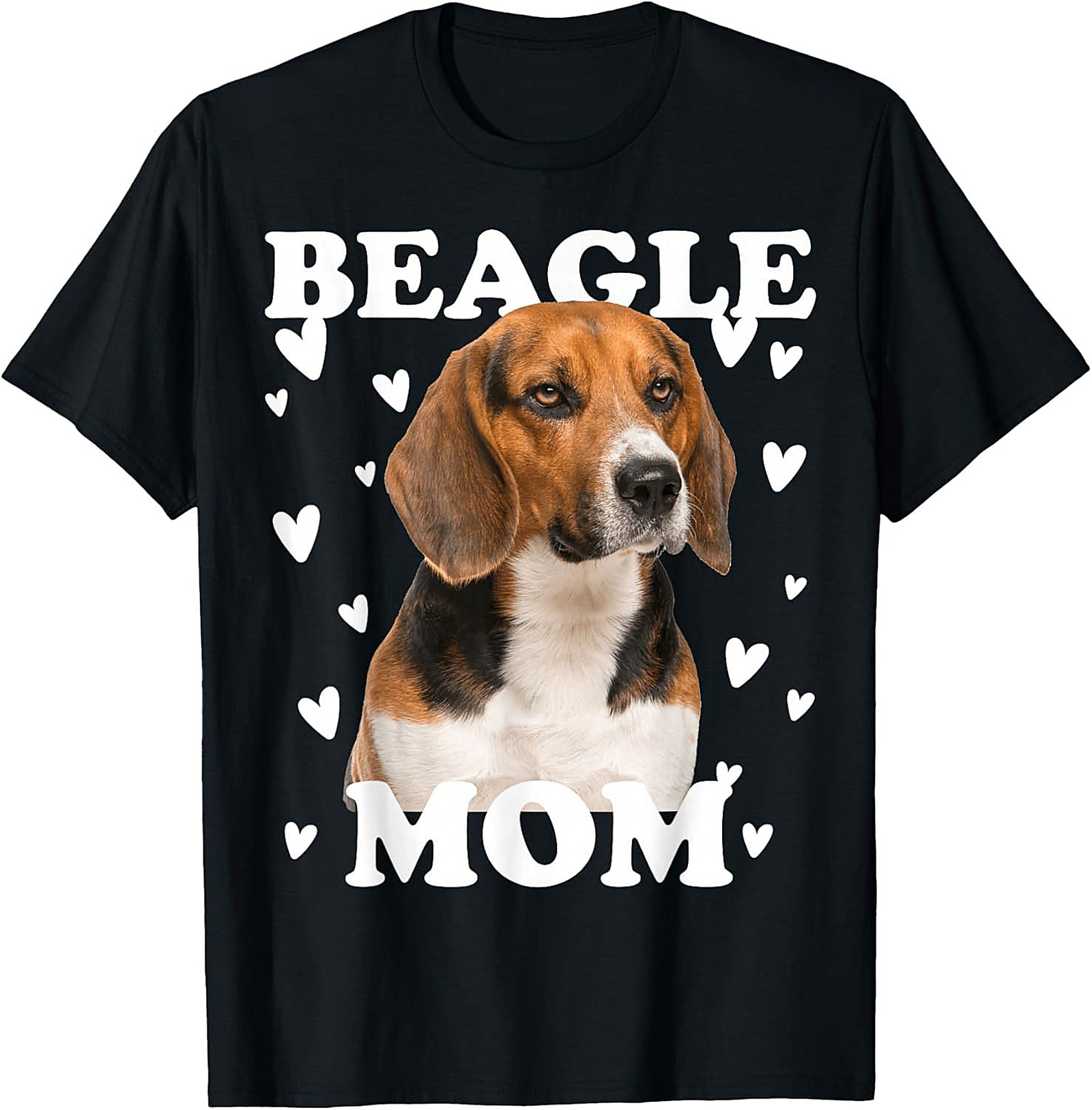 Beagle Mom T-shirt – Cute Dog Lover Graphic Tee
