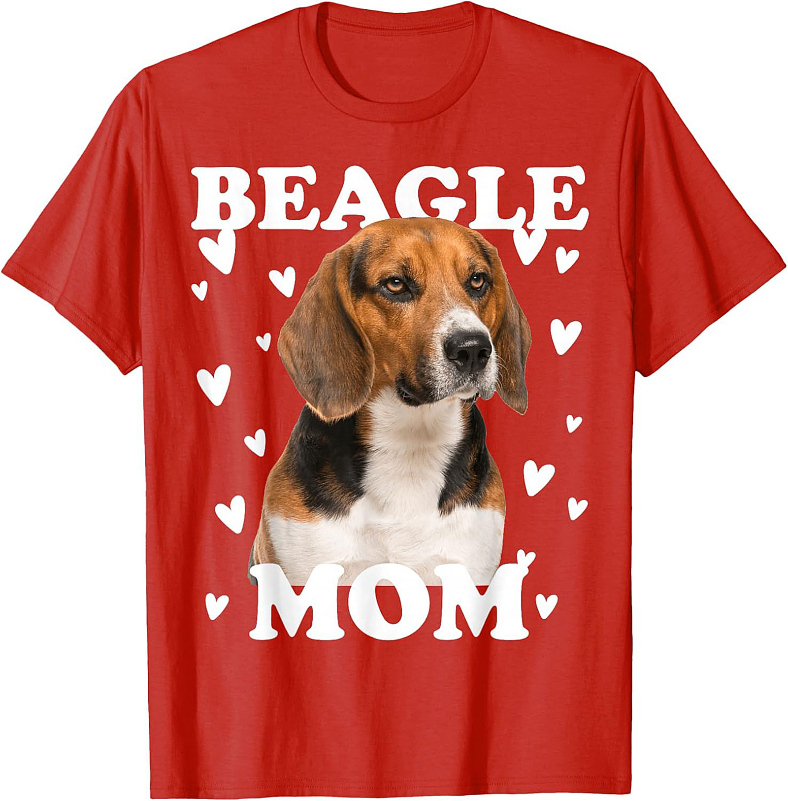 Beagle Mom T-shirt – Cute Dog Lover Graphic Tee 
