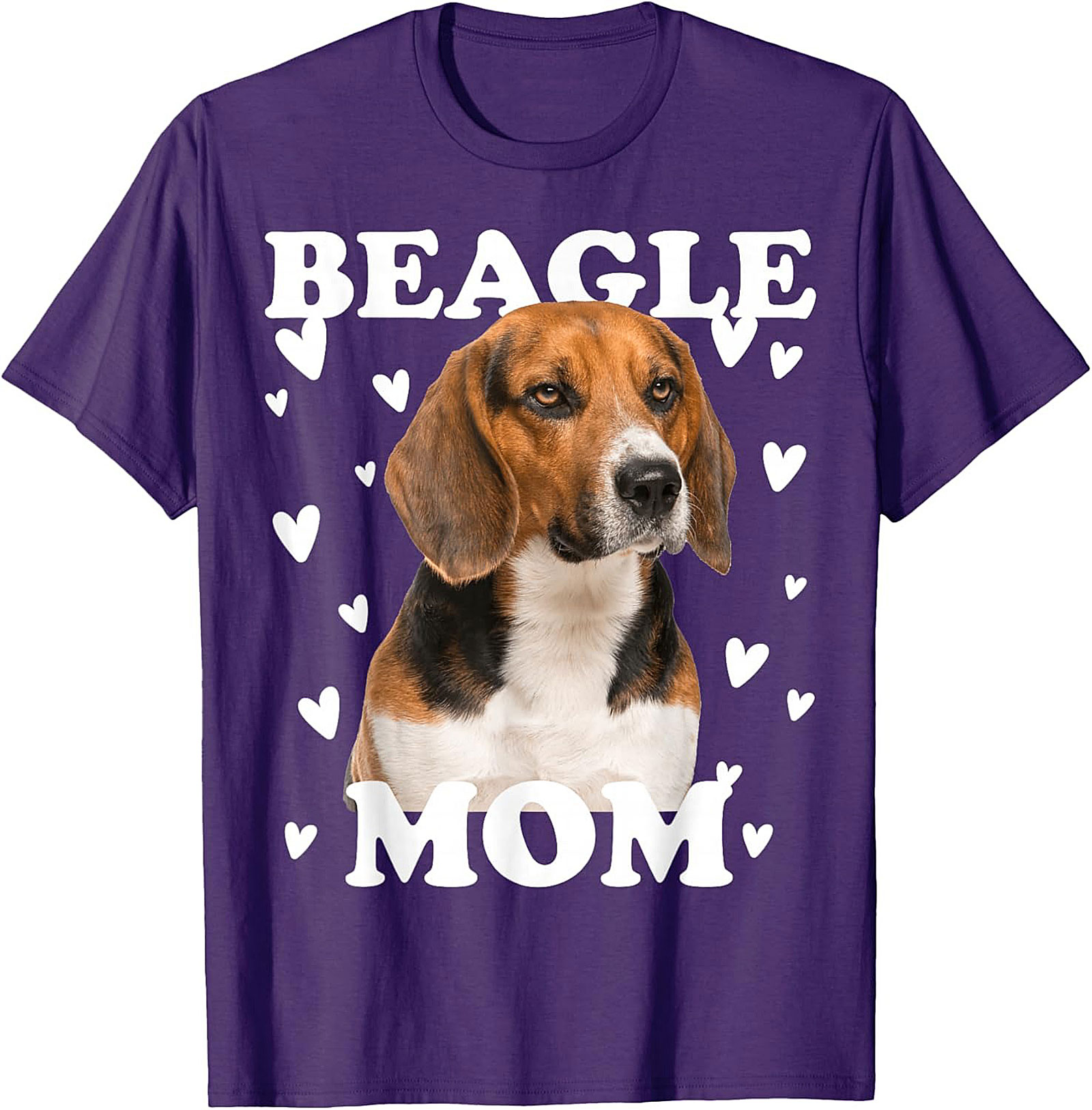 Beagle Mom T-shirt – Cute Dog Lover Graphic Tee 