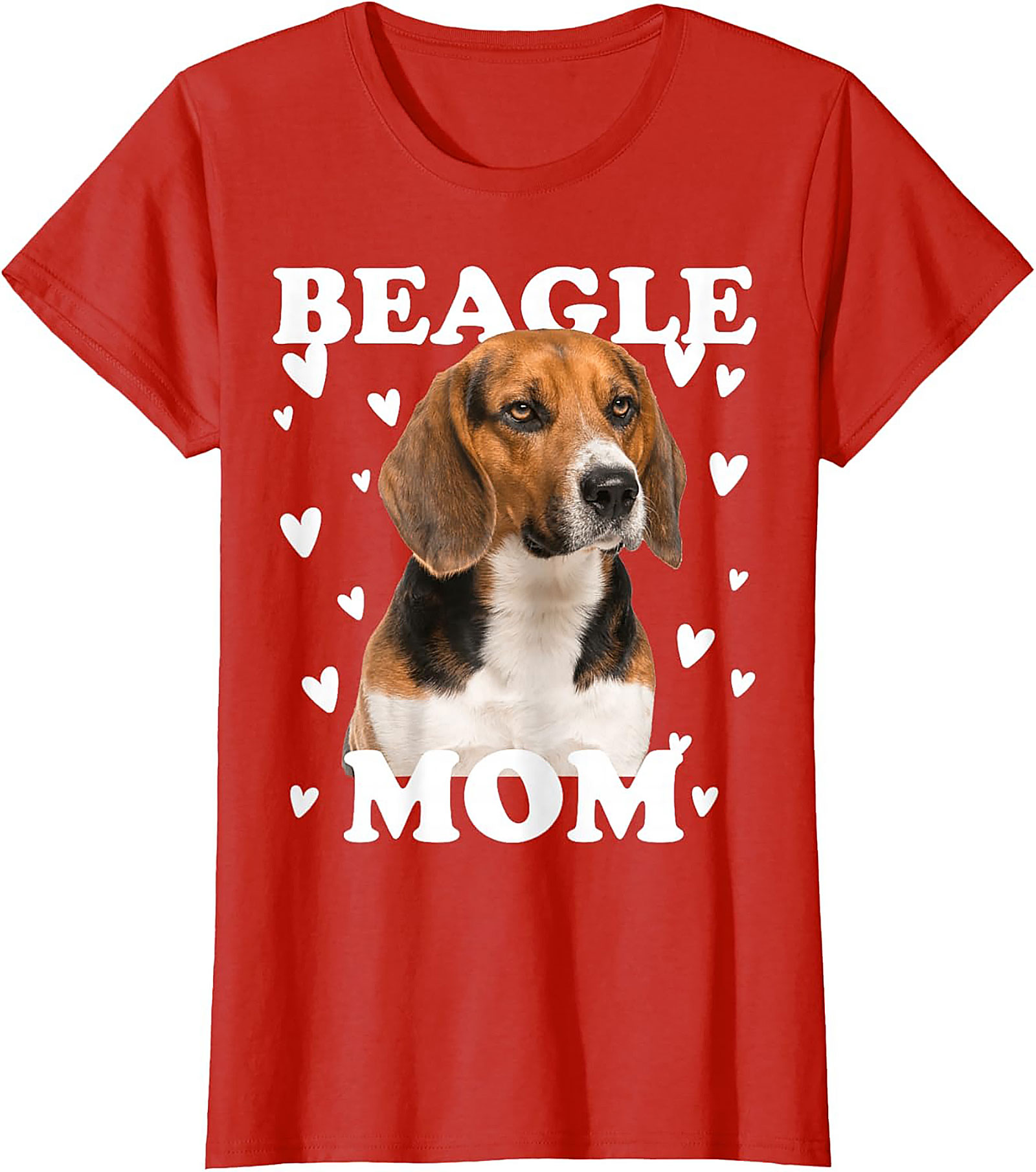 Beagle Mom T-shirt – Cute Dog Lover Graphic Tee 
