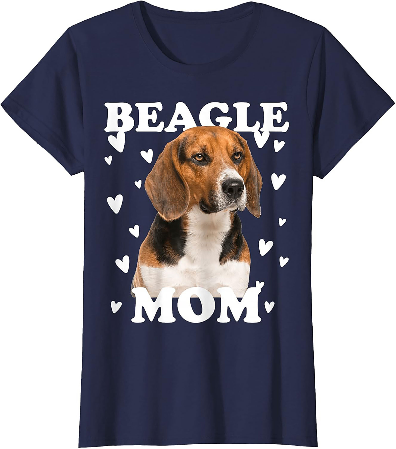 Beagle Mom T-shirt – Cute Dog Lover Graphic Tee 