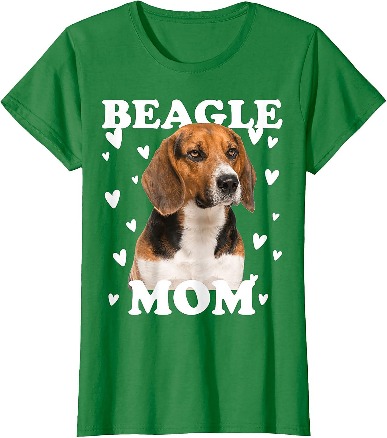 Beagle Mom T-shirt – Cute Dog Lover Graphic Tee 
