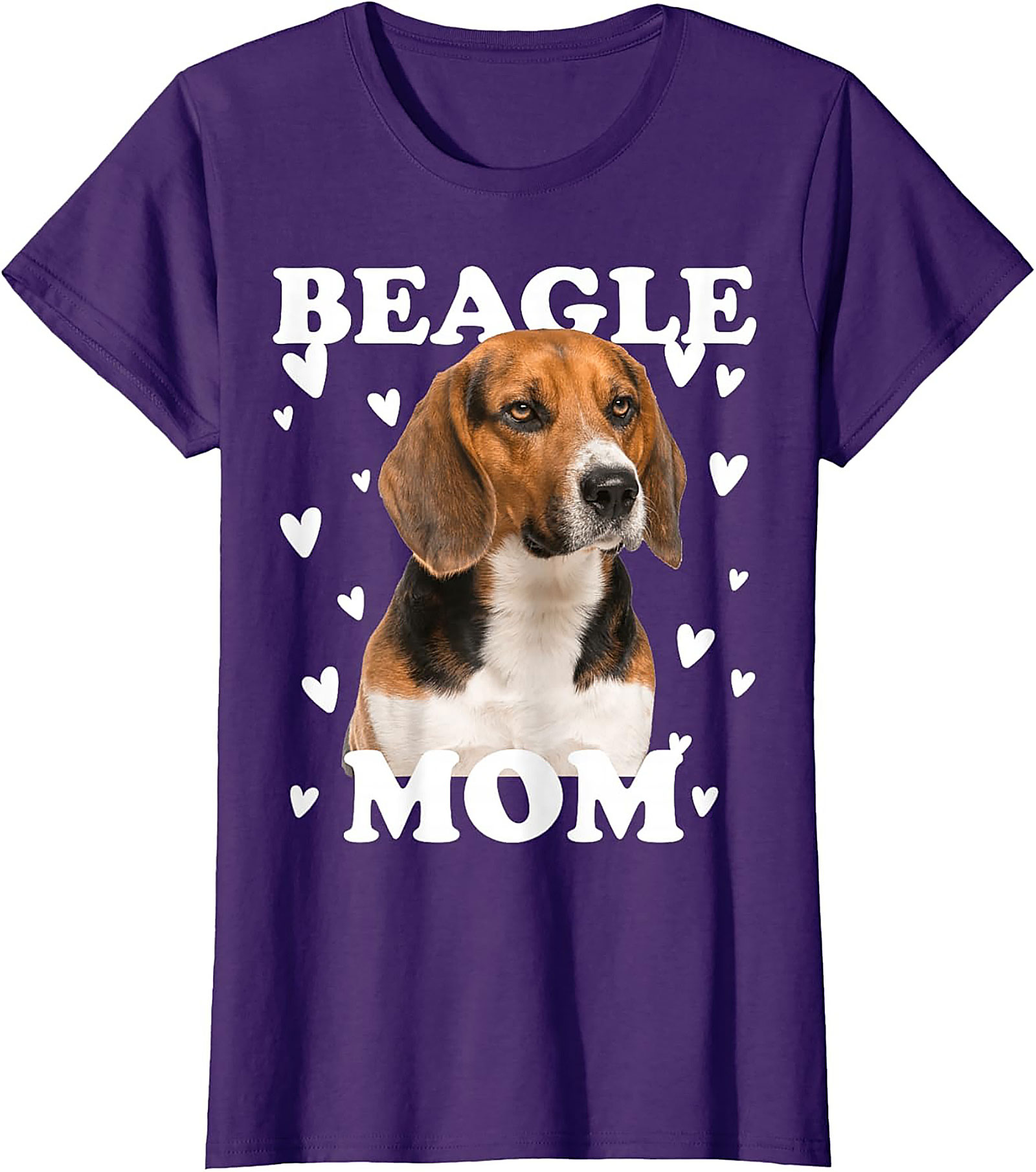 Beagle Mom T-shirt – Cute Dog Lover Graphic Tee 