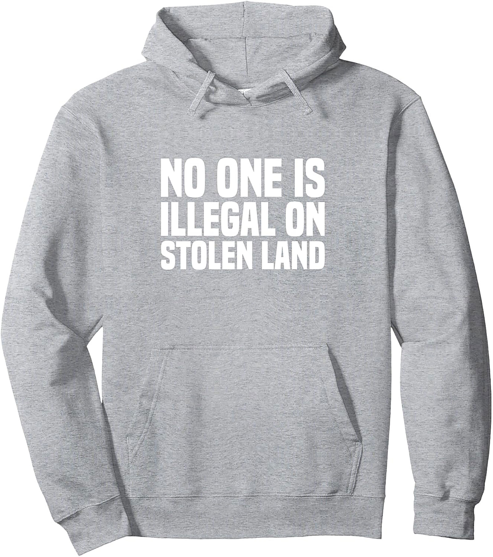 Activist Pullover Hoodie No One Is Illegal Statement