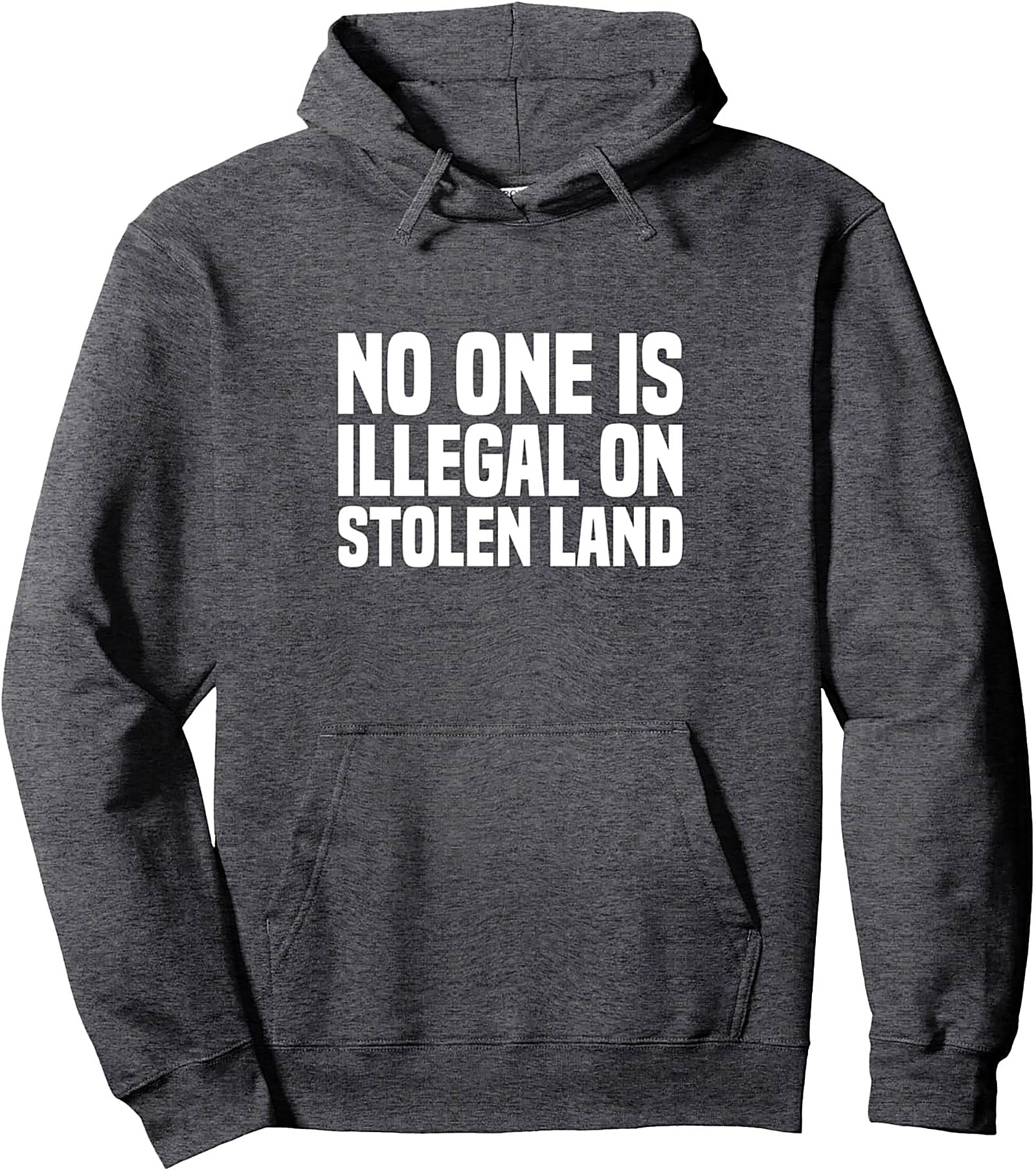 Activist Pullover Hoodie No One Is Illegal Statement