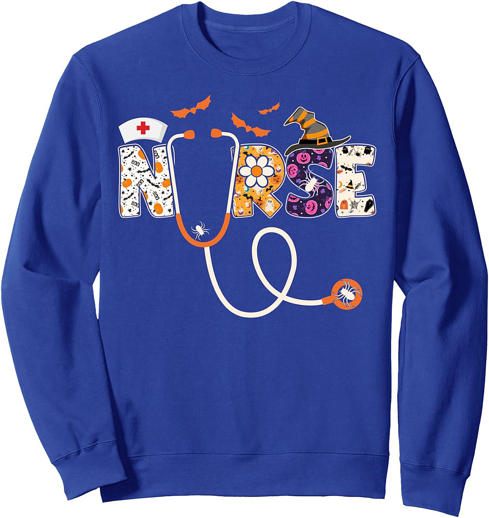 Halloween Nurse Sweatshirt | Spooky Crewneck Gift Idea