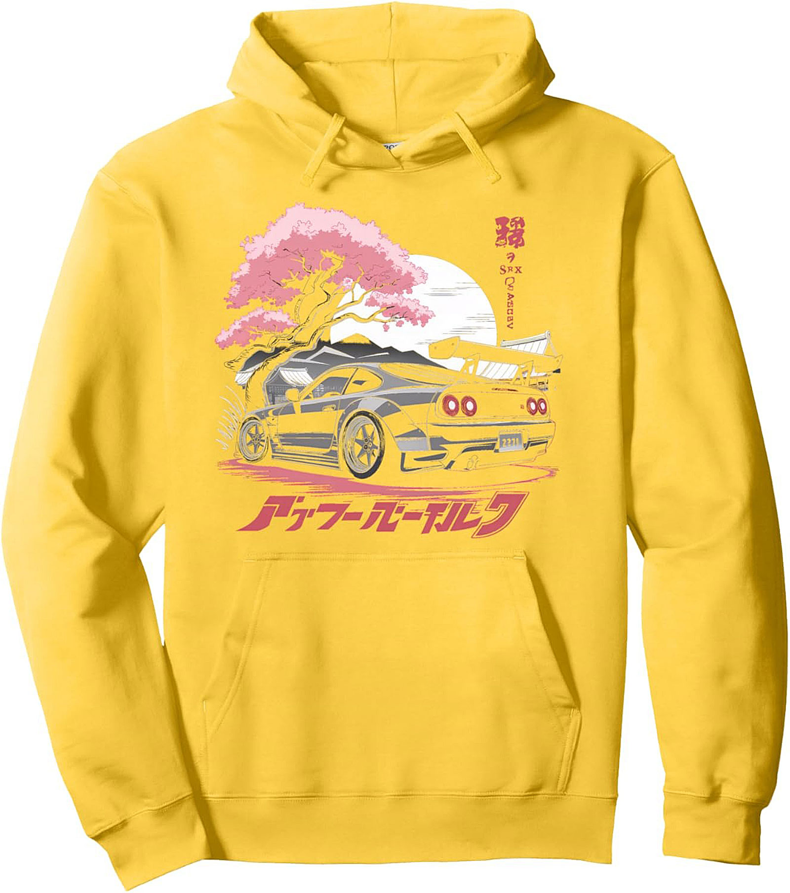 JDM Graphic Hoodie Midnight Racer Pullover Cozy Fit