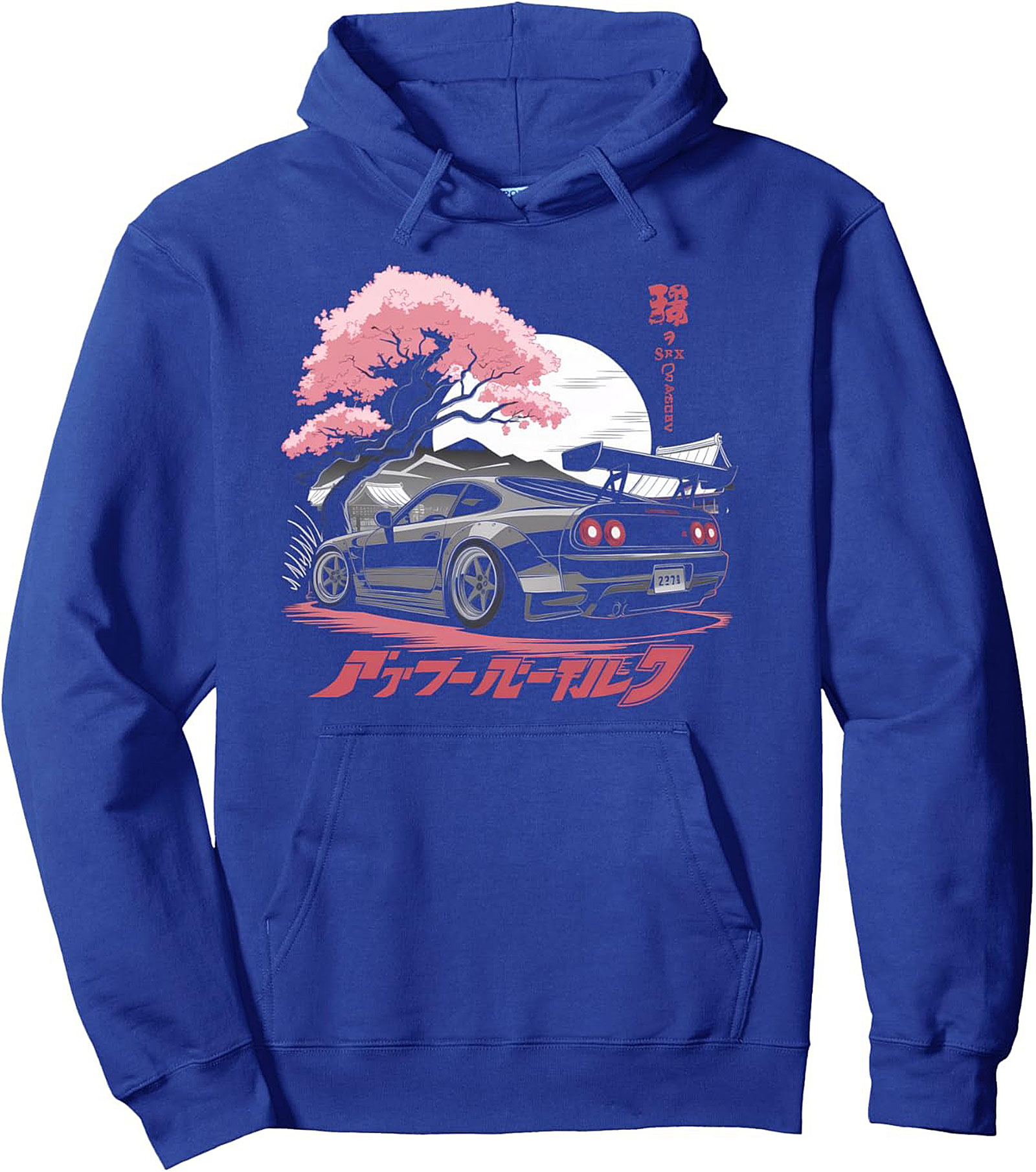 JDM Graphic Hoodie Midnight Racer Pullover Cozy Fit