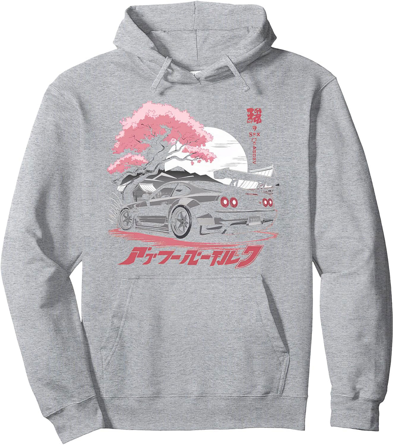 JDM Graphic Hoodie Midnight Racer Pullover Cozy Fit