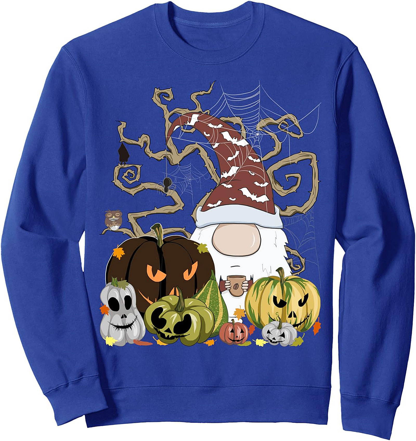 Cozy Halloween Gnome Sweatshirt | Unisex Pullover Crewneck
