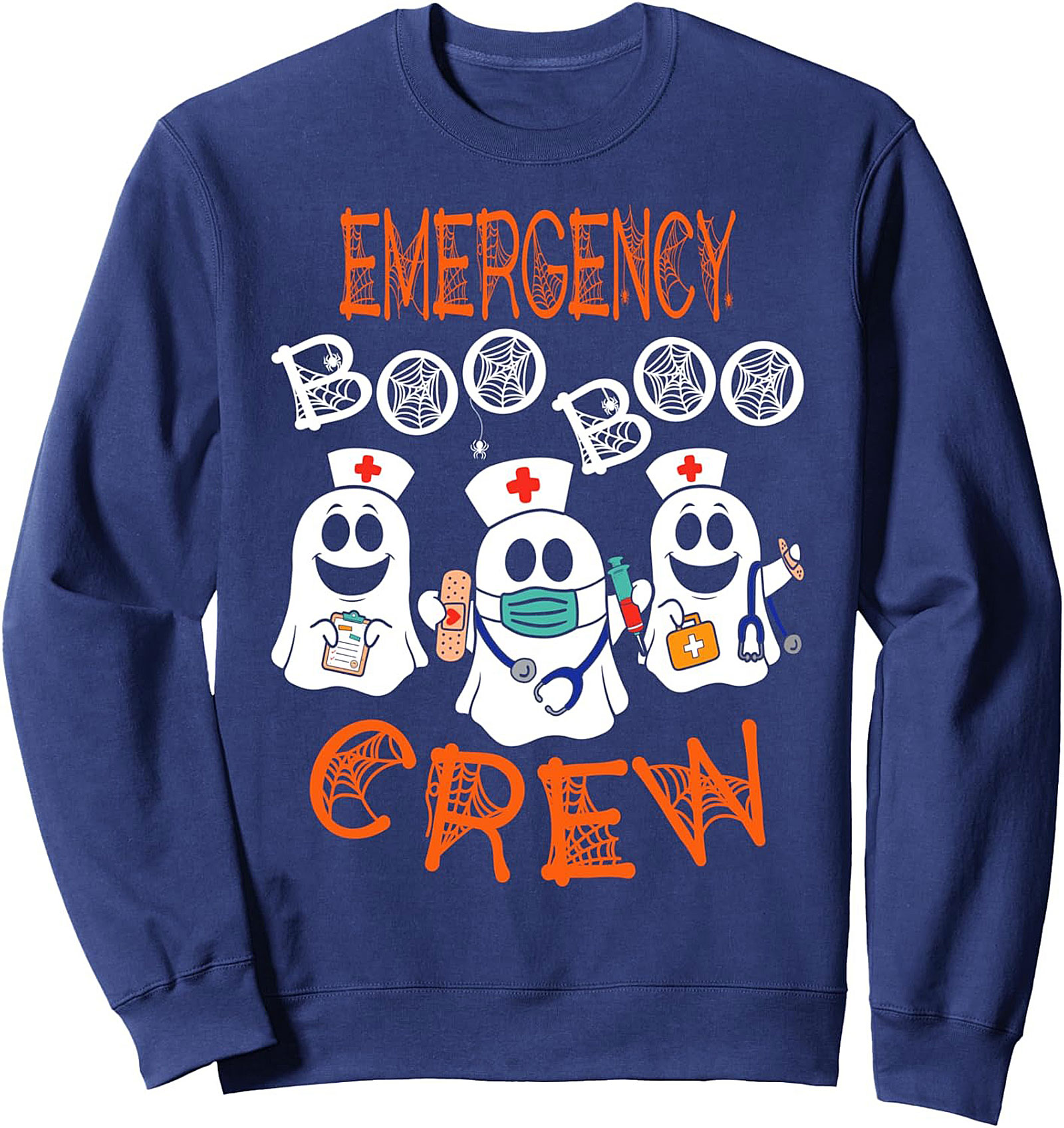 Nurse Halloween Sweatshirt | Emergency Boo Boo Crew Gift