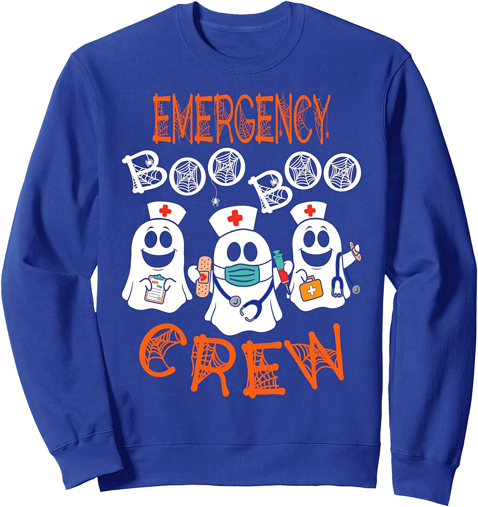 Nurse Halloween Sweatshirt | Emergency Boo Boo Crew Gift