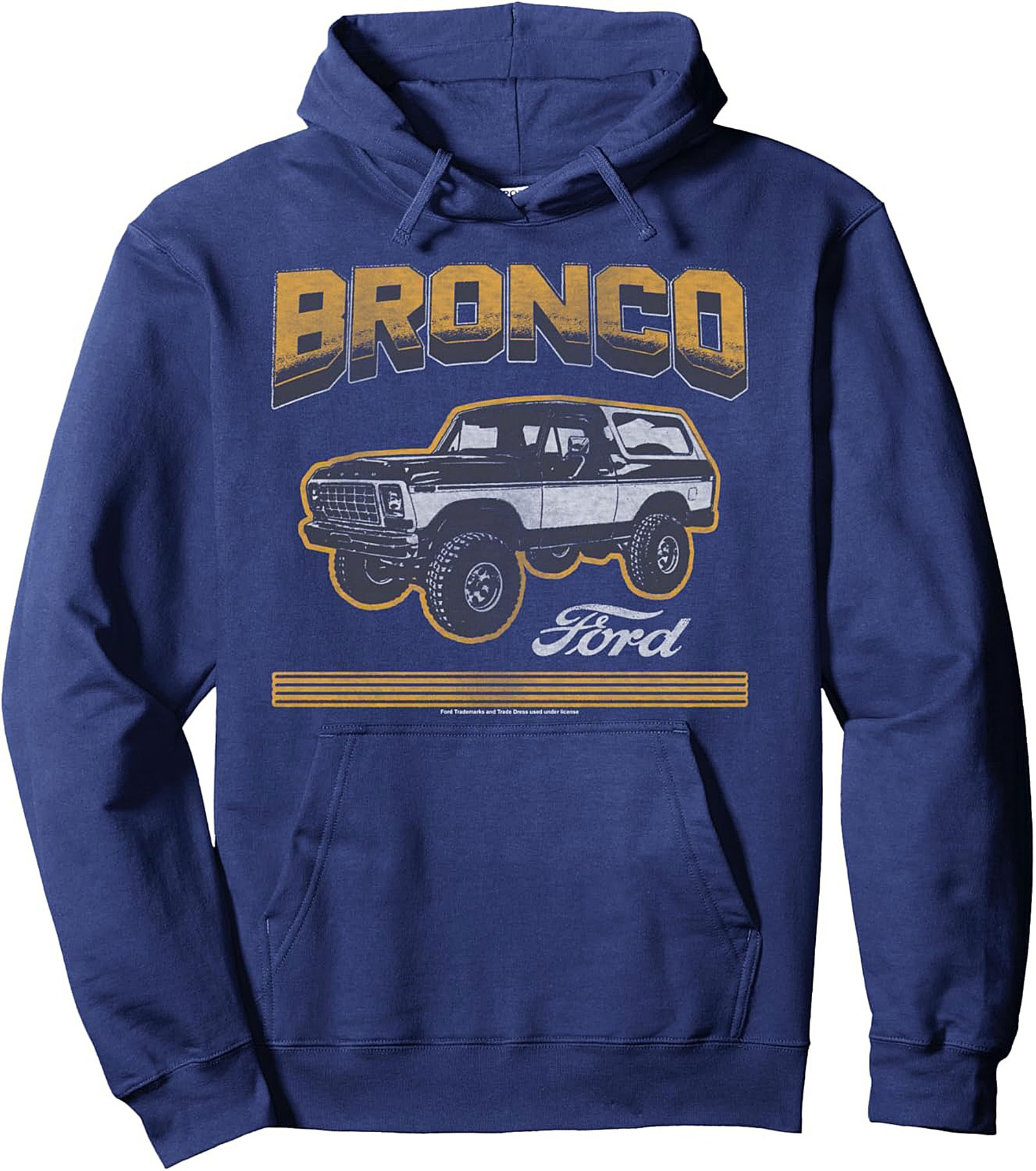 Vintage Ford Bronco Graphic Hoodie