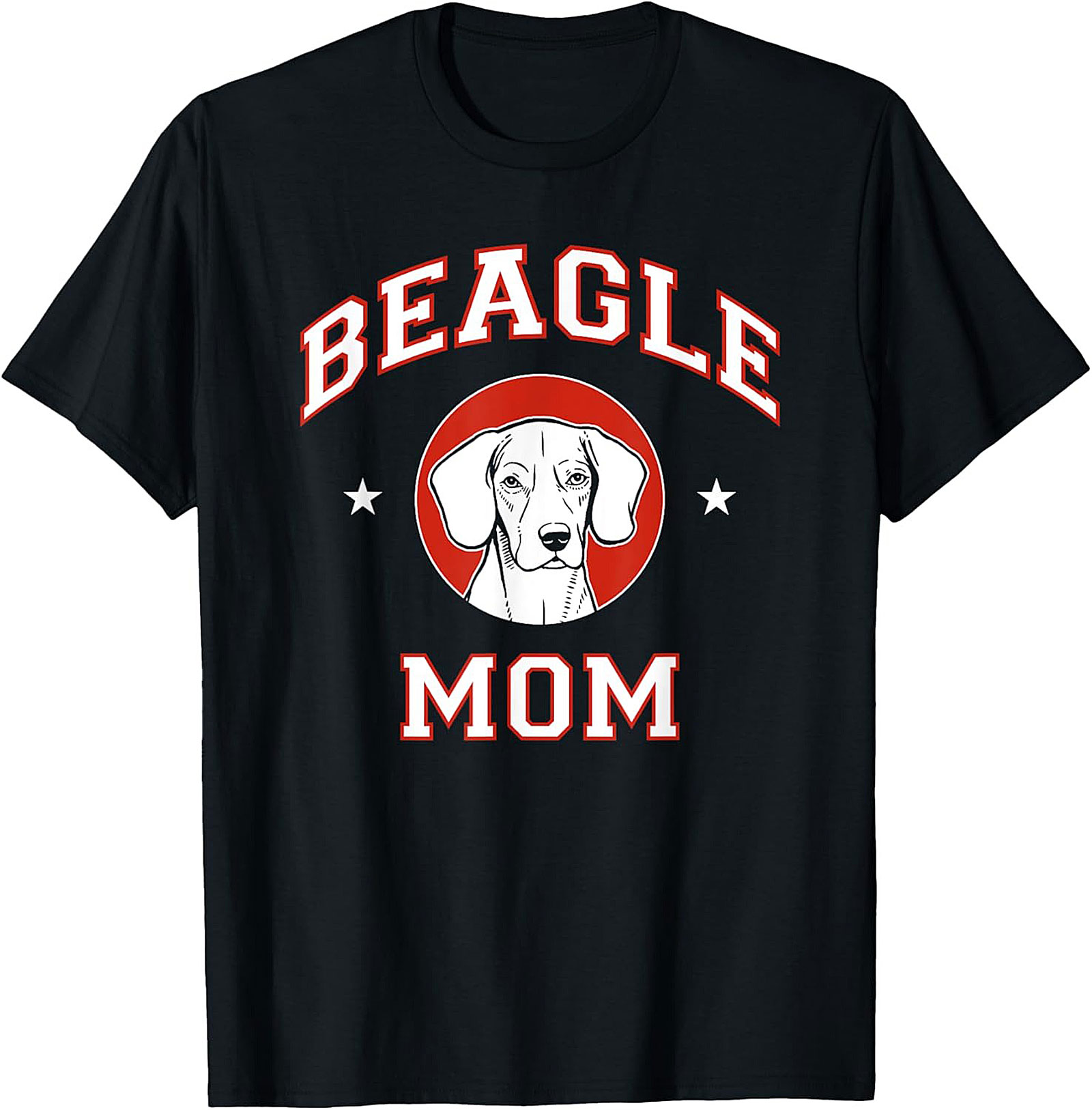 Beagle Mom T-shirt | Vintage Dog Lover Graphic Tee | Funny Unisex Shirt